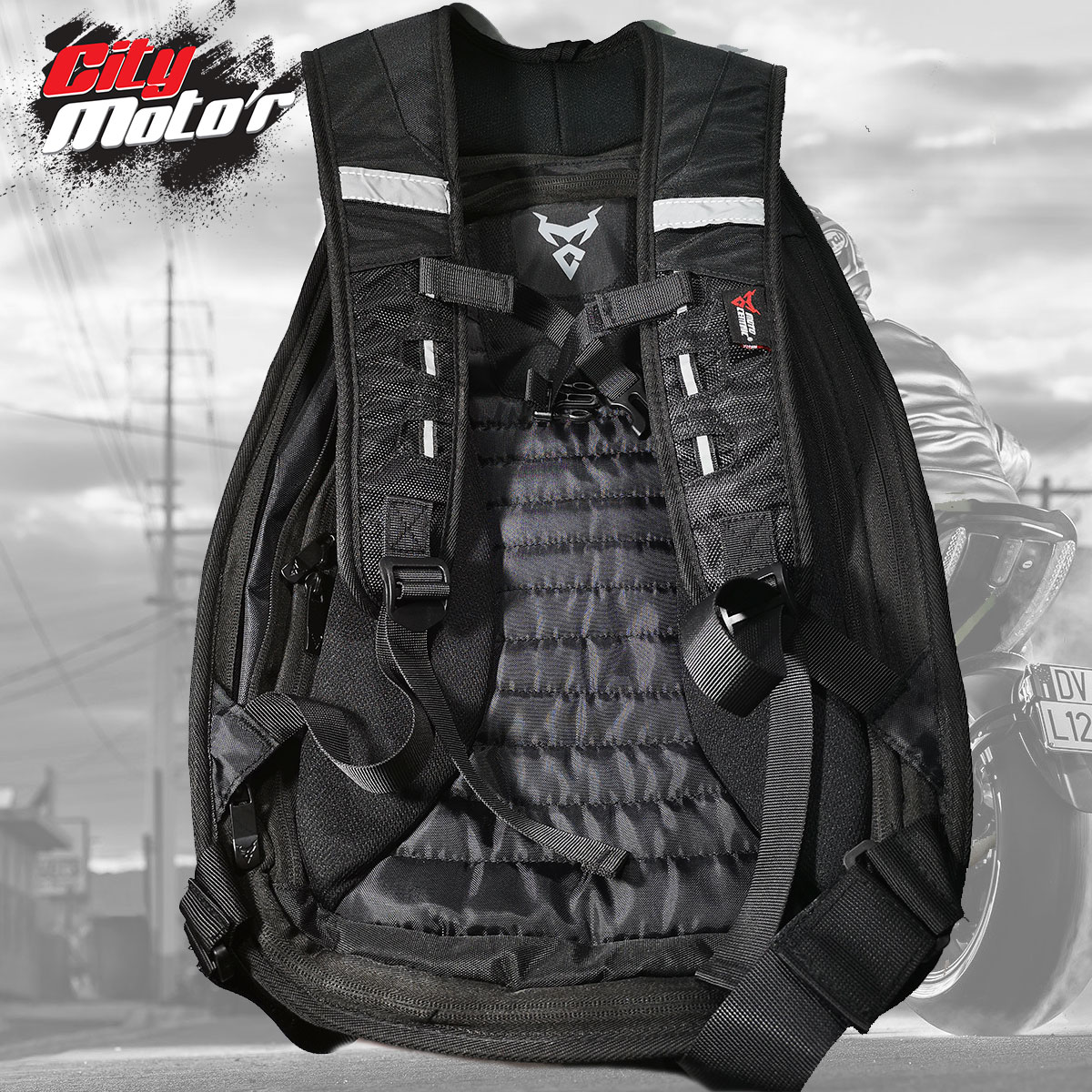 Mochila Semi-Rigida Motocentric - 0077 - Imagen 9