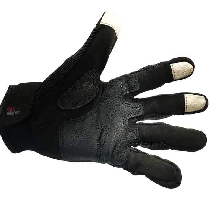 guantes para moto hawk army black