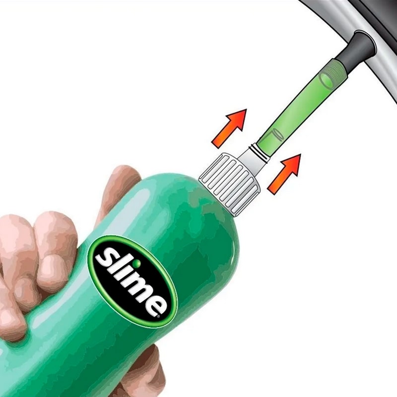 Slime Sellador de Neumático sin camara 8,Oz y 16,Oz - Imagen 5