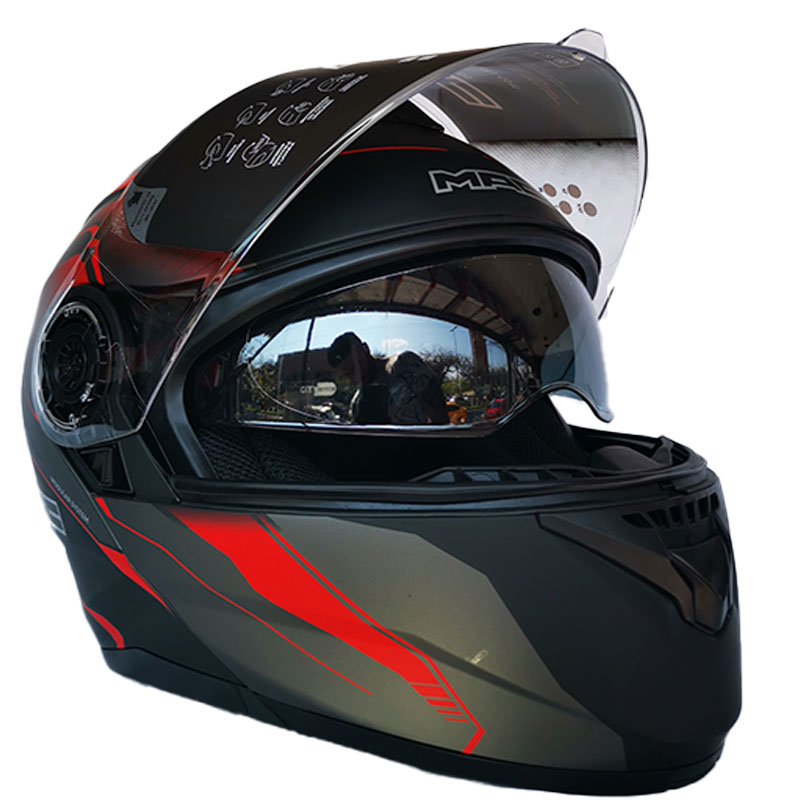 Casco MAC Magma Negro - Imagen 2