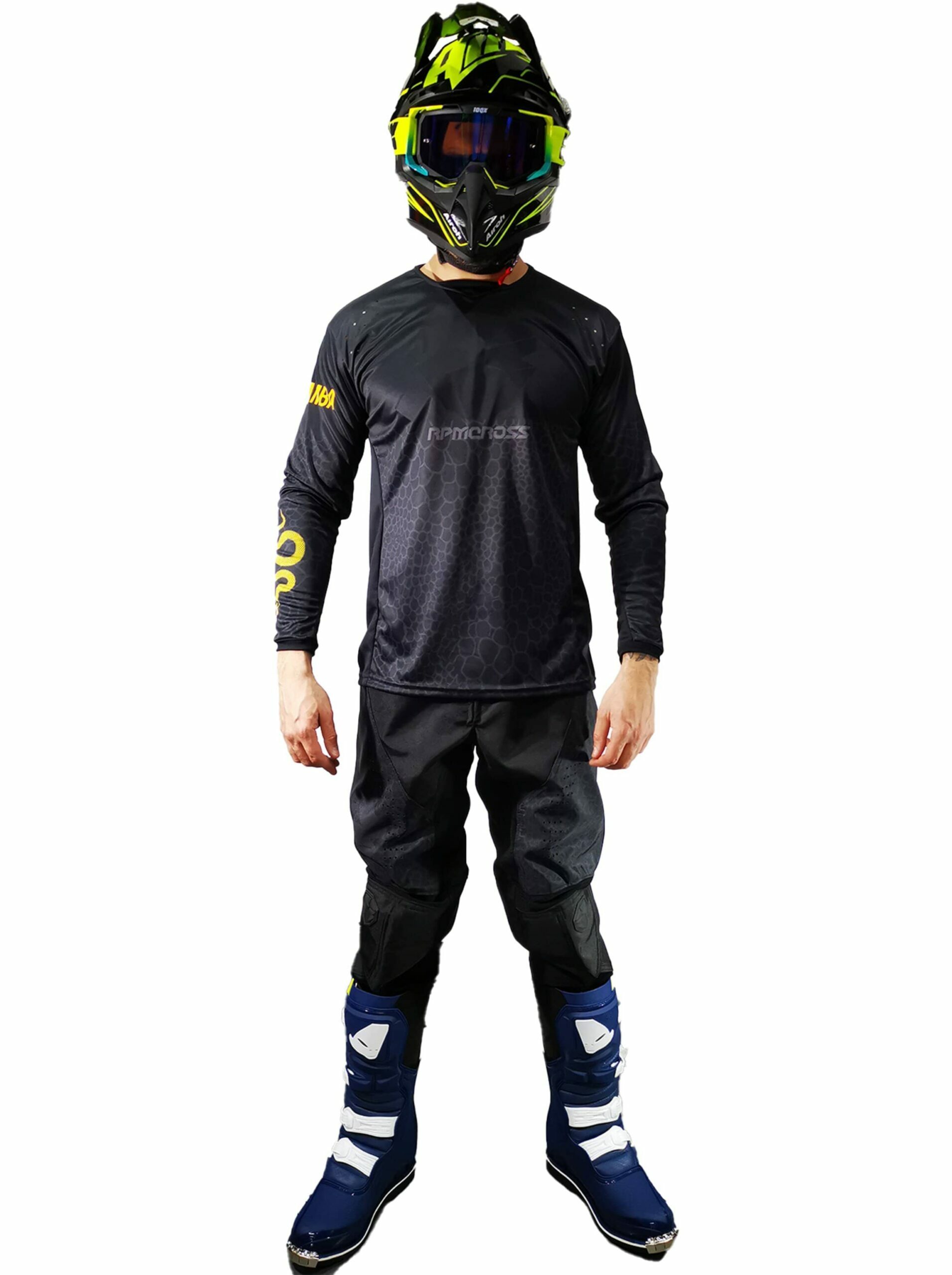 Conjunto RPM Cross - Mamba Negro