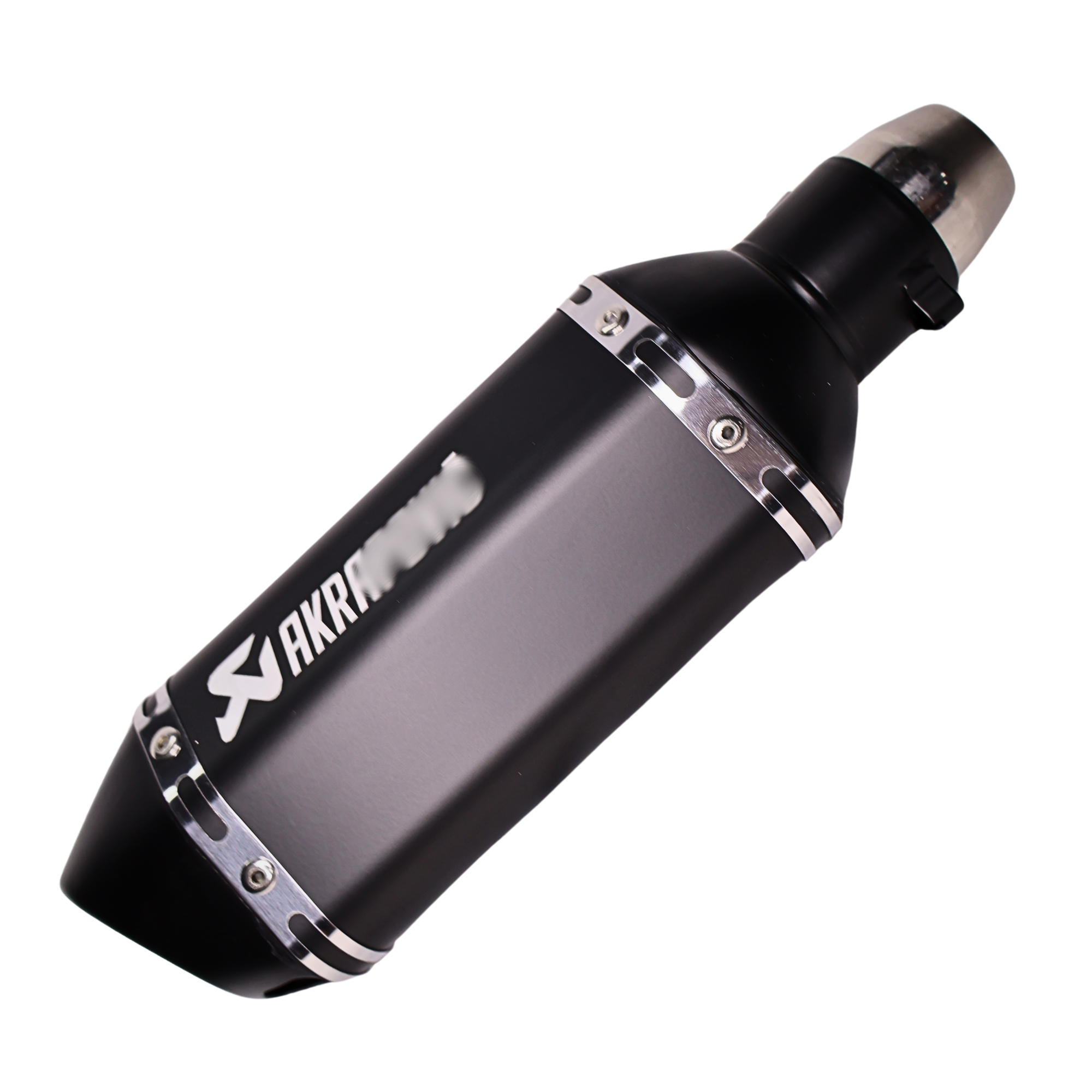 Escape Akrapovic 30cm Negro + Curva KTM Duke 250 - 390 - Imagen 2