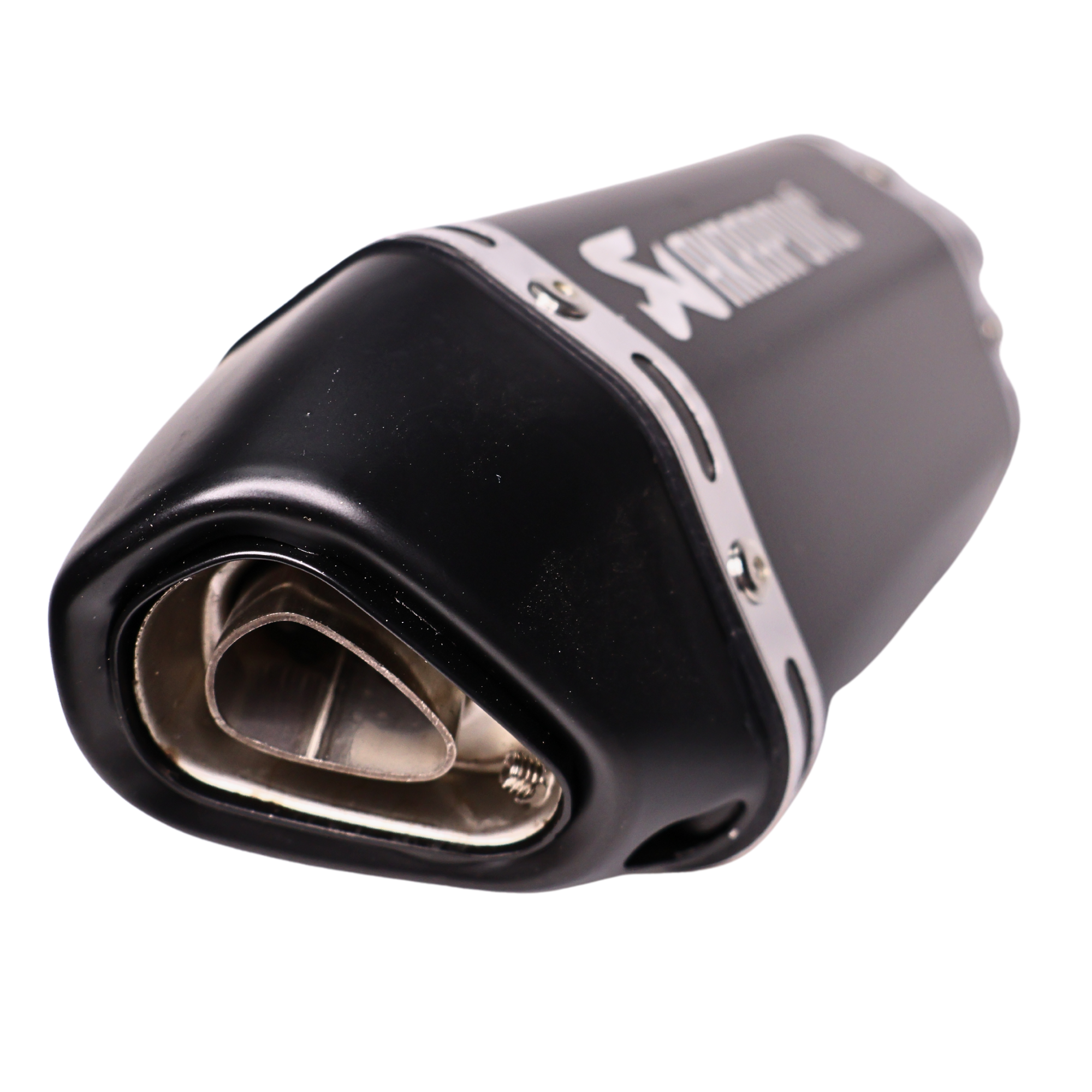 Escape Akrapovic 30cm Negro + Curva KTM Duke 250 - 390 - Imagen 3