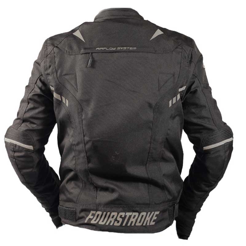 Campera 4 Stroke - Warrior WP - Negra - Imagen 2