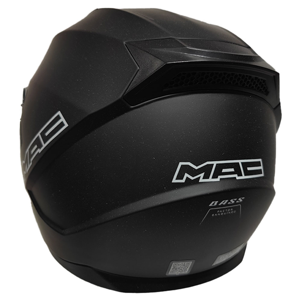 Casco Mac Bass - Negro Mate - Imagen 3