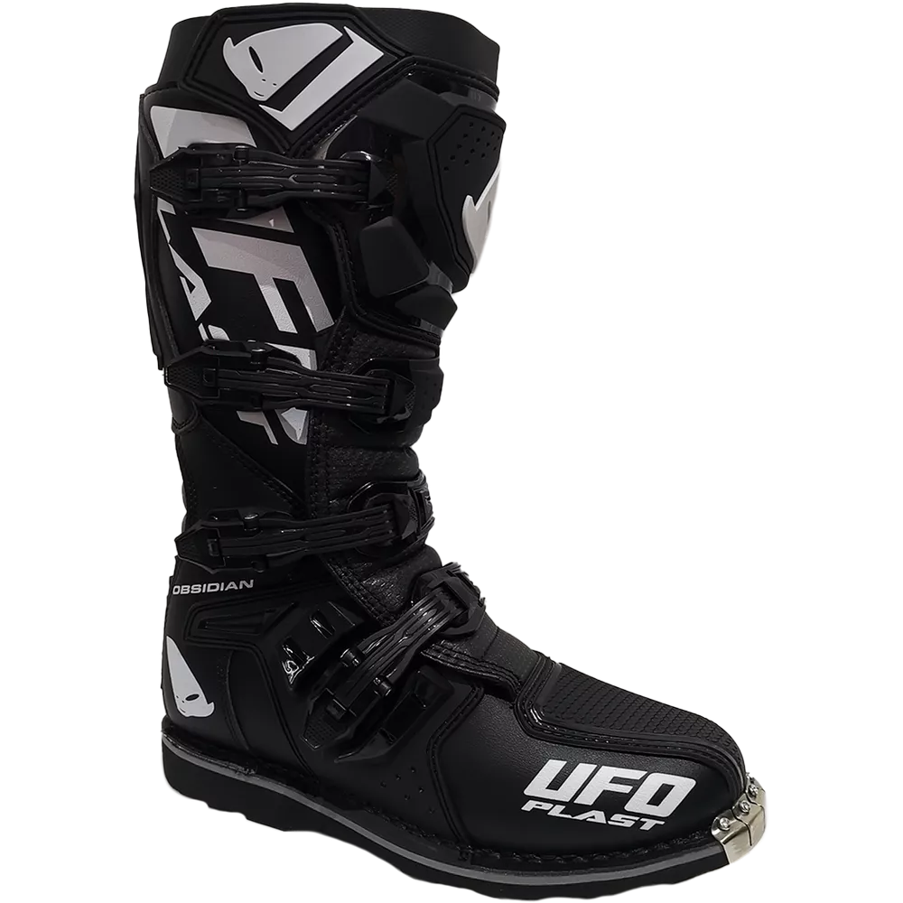 Botas Motocross Ufo Obsidian - Black - Imagen 2