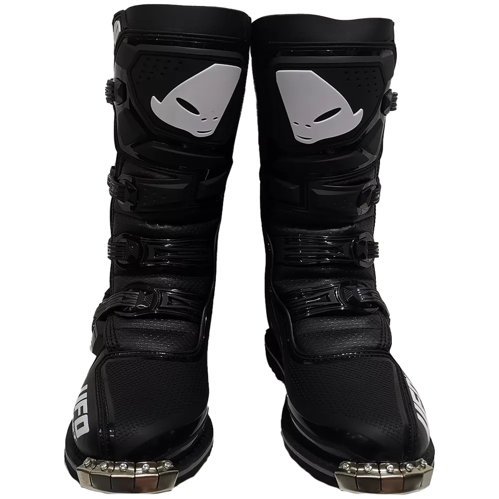 Botas Motocross Ufo Obsidian - Black - Imagen 4