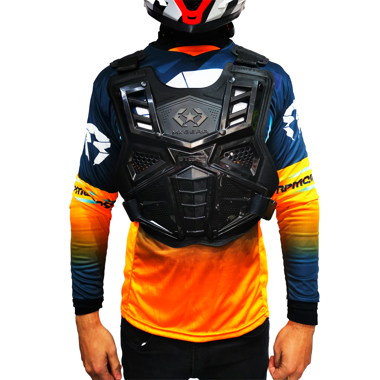 Pechera MX Gear Negra - Imagen 3