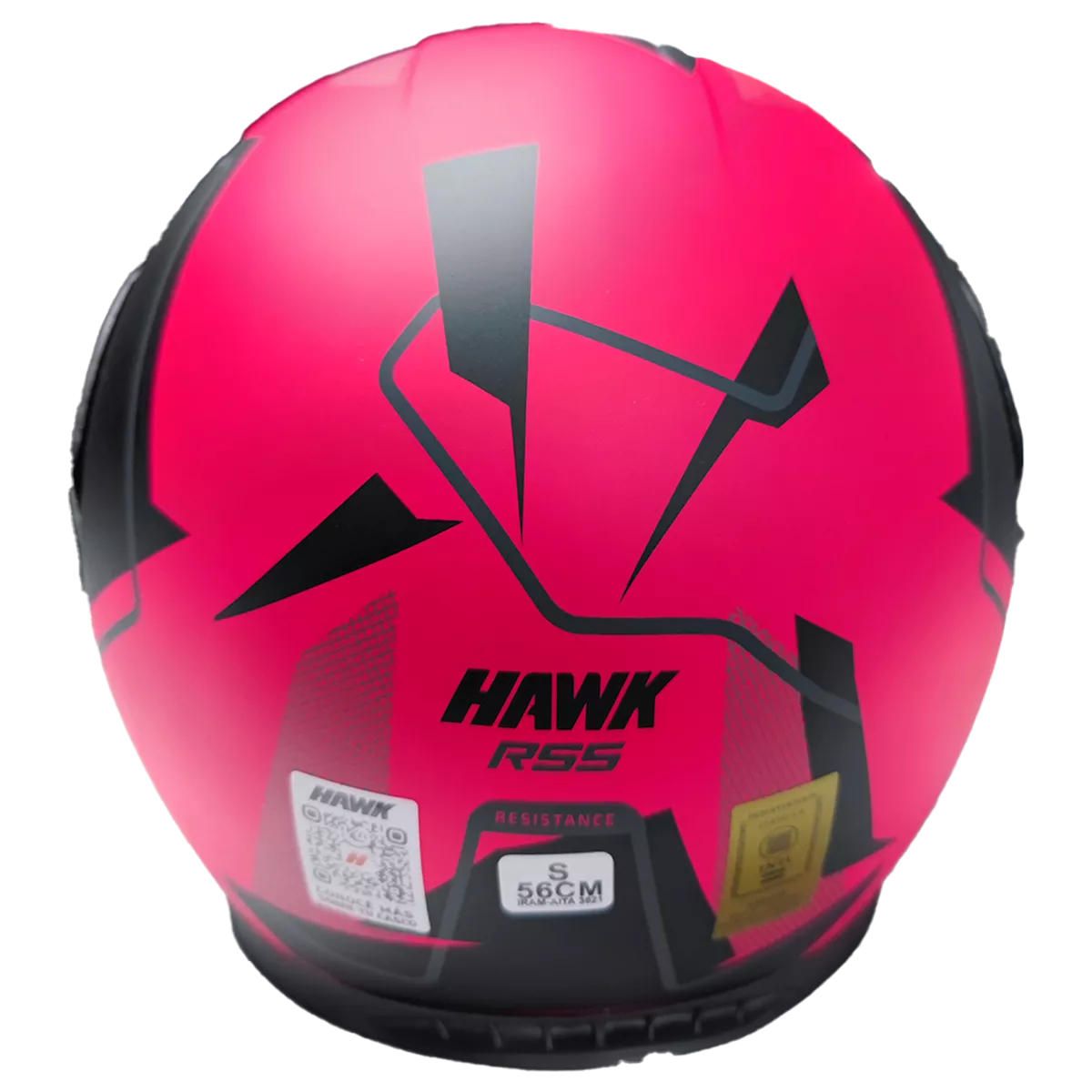 Casco Rebatible Hawk RS5 Vector Resistance Fucsia - Imagen 3