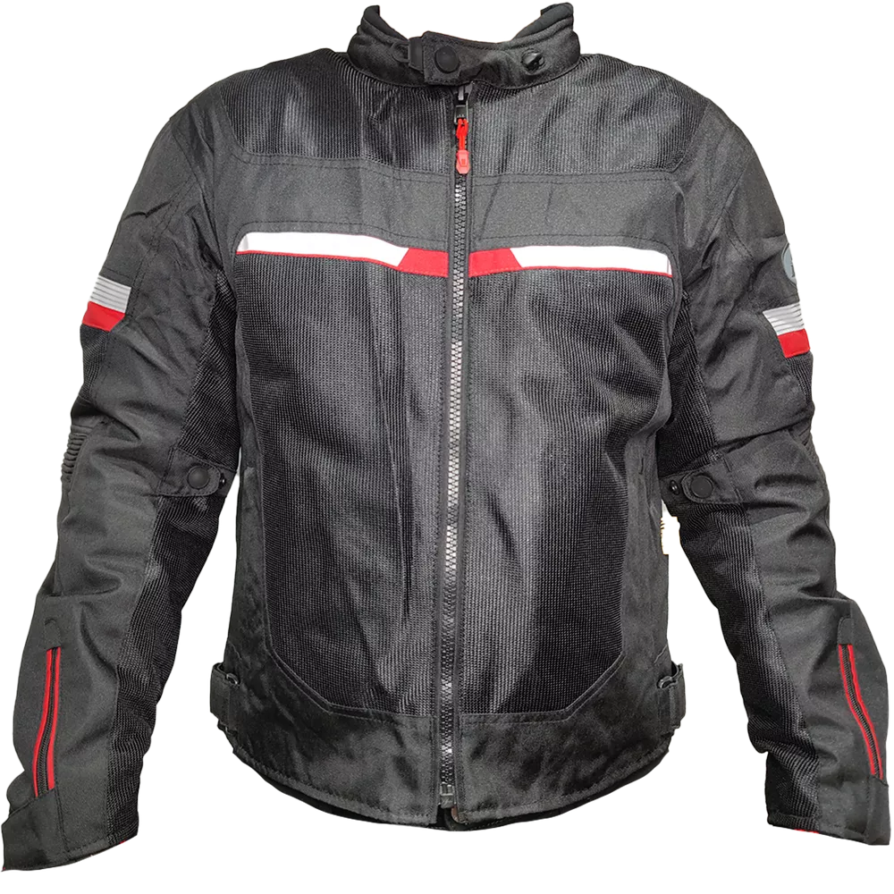 CAMPERA JYV RACE - RUSH Negro - VERANO