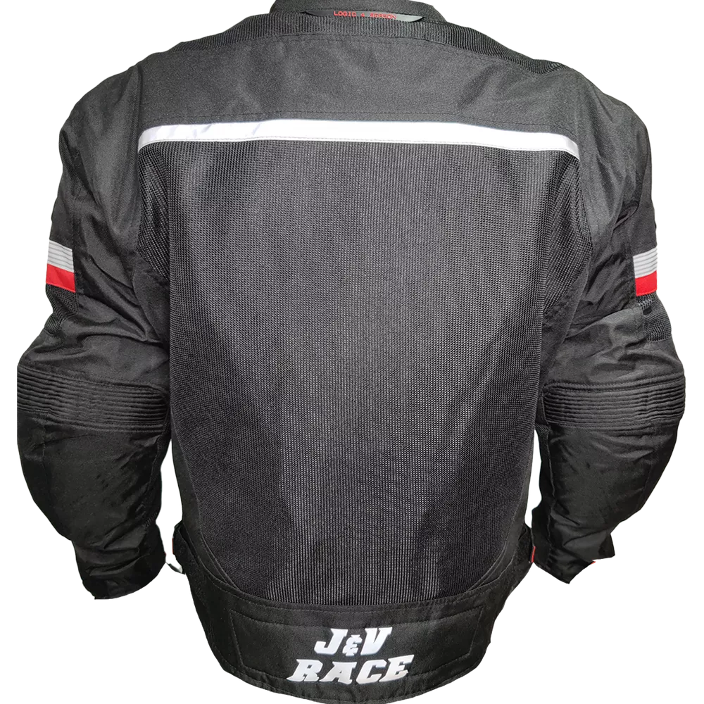 CAMPERA JYV RACE - RUSH Negro - VERANO - Imagen 2