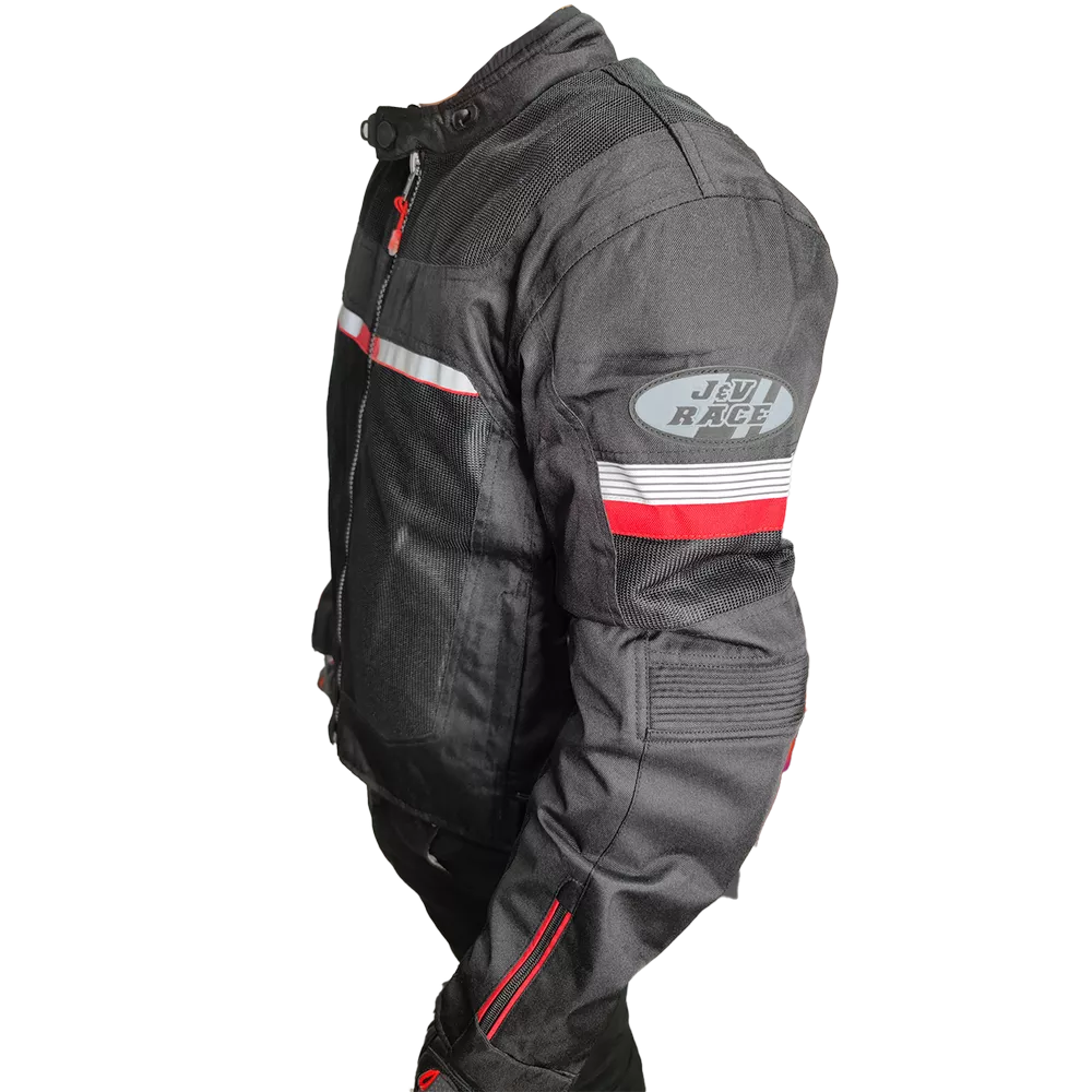 CAMPERA JYV RACE - RUSH Negro - VERANO - Imagen 3