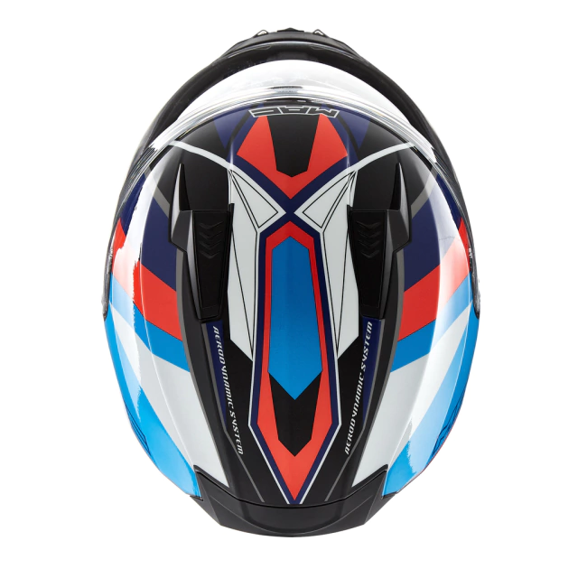 Casco Mac Bass - Nirvana - Naranja azul violeta - Imagen 6