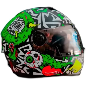 Casco para moto Rockwell Zombie 929