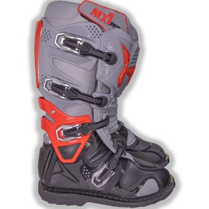 Botas para motocross enduro TR MX1 PRO negro/gris