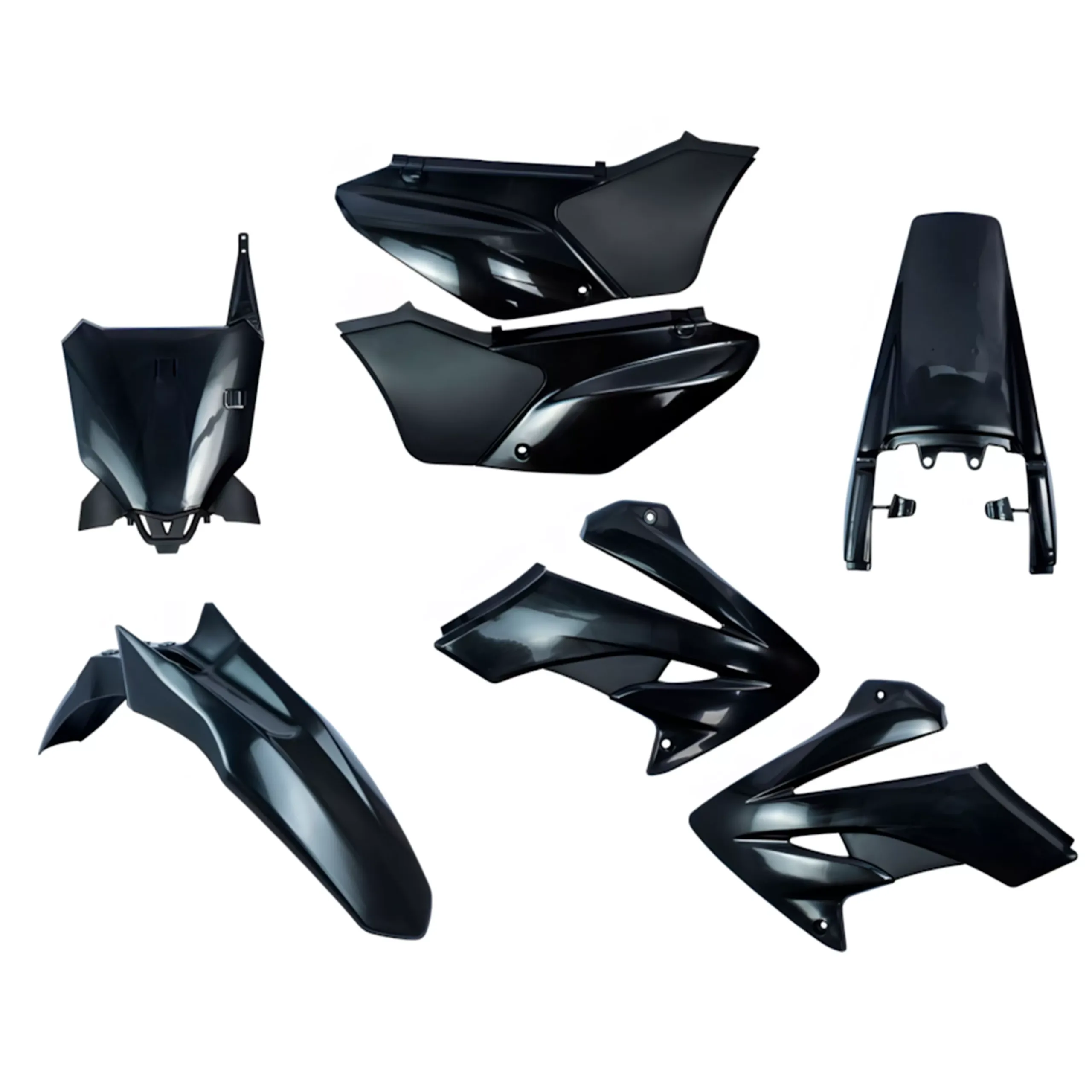 Kit Plasticos Honda Tornado Sin Faro Negro