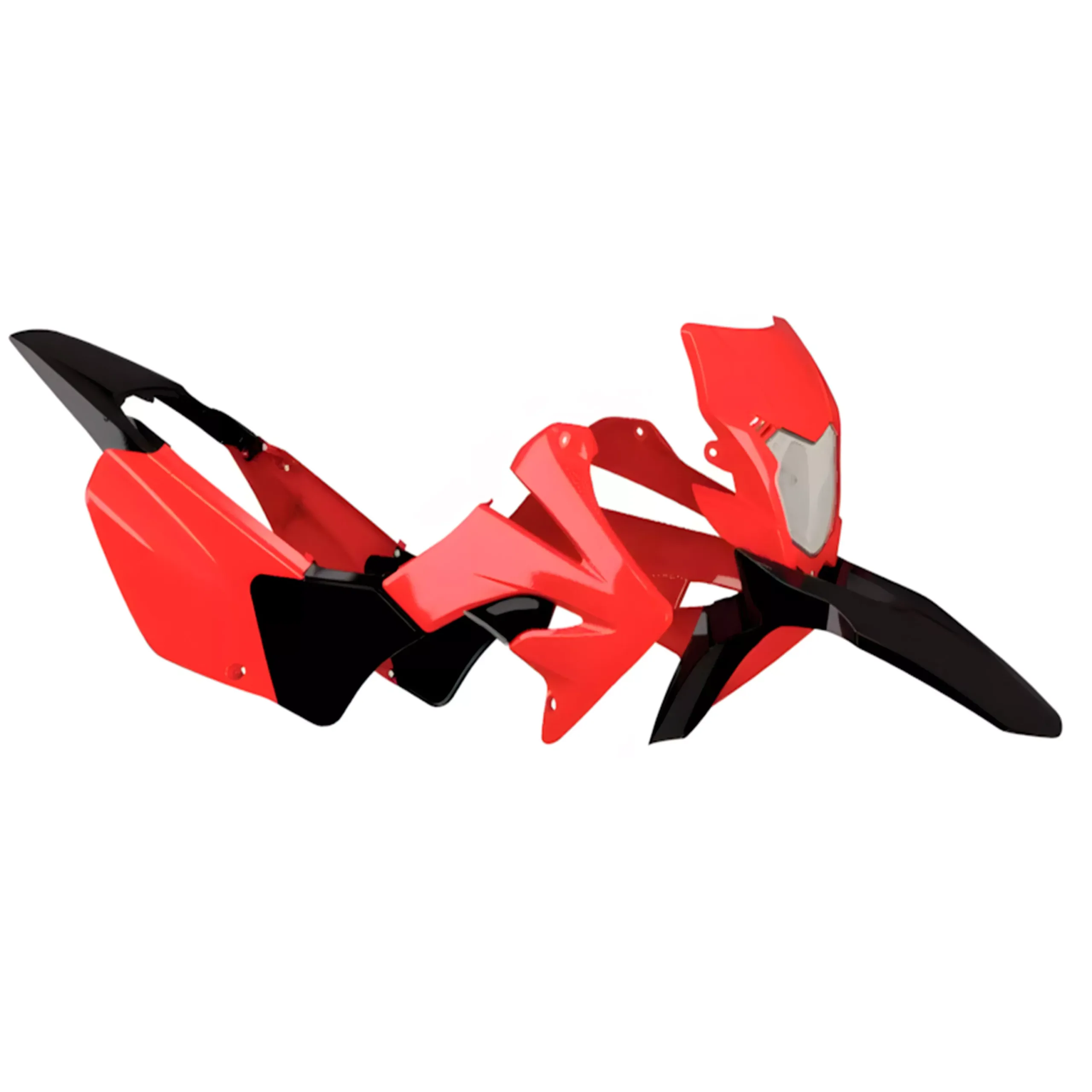 Kit Plásticos Honda Tornado con faro Rojo/Negro - Imagen 2