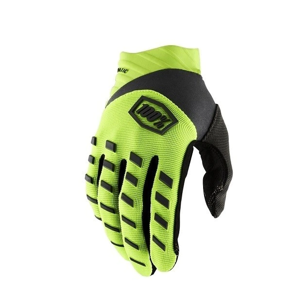 Guantes 100% Airmatic Amarillo/Negro (original)