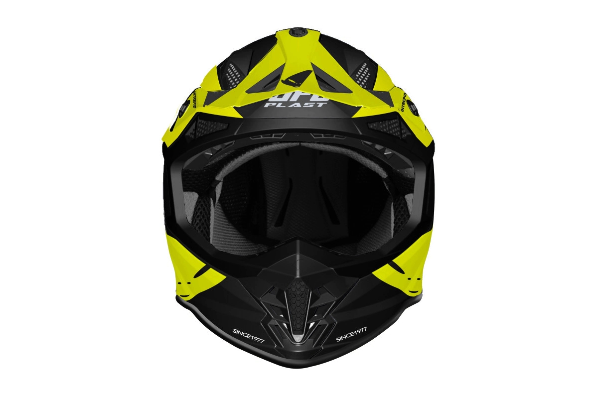 Casco Ufo Intrepid Amarillo Negro S5 - Imagen 4