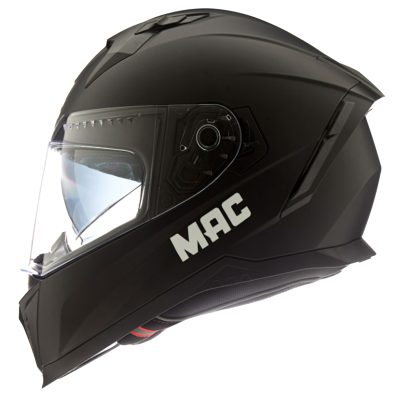 Casco Mac Force Doble Visor- Negro Mate
