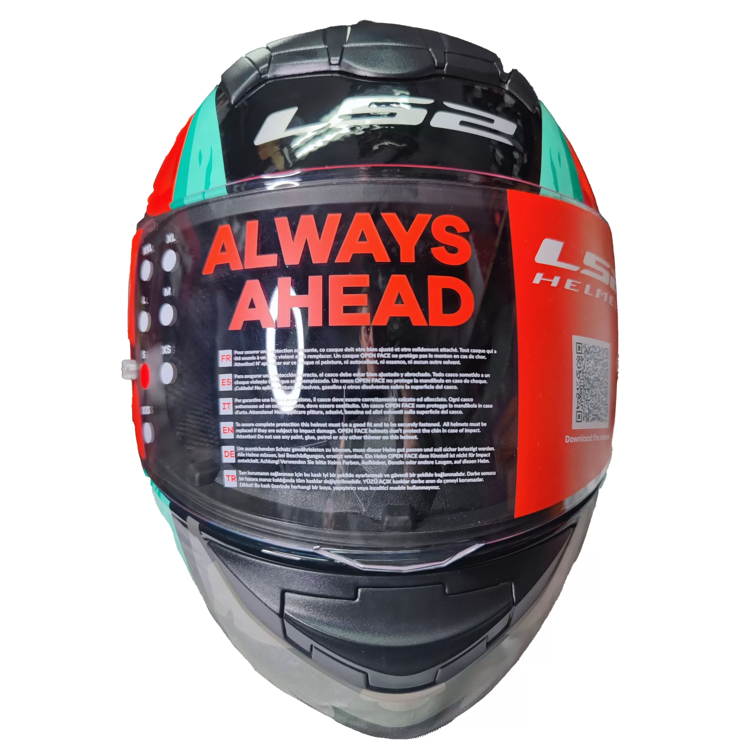 Casco Ls2 352 Rookie Weiler - Imagen 2
