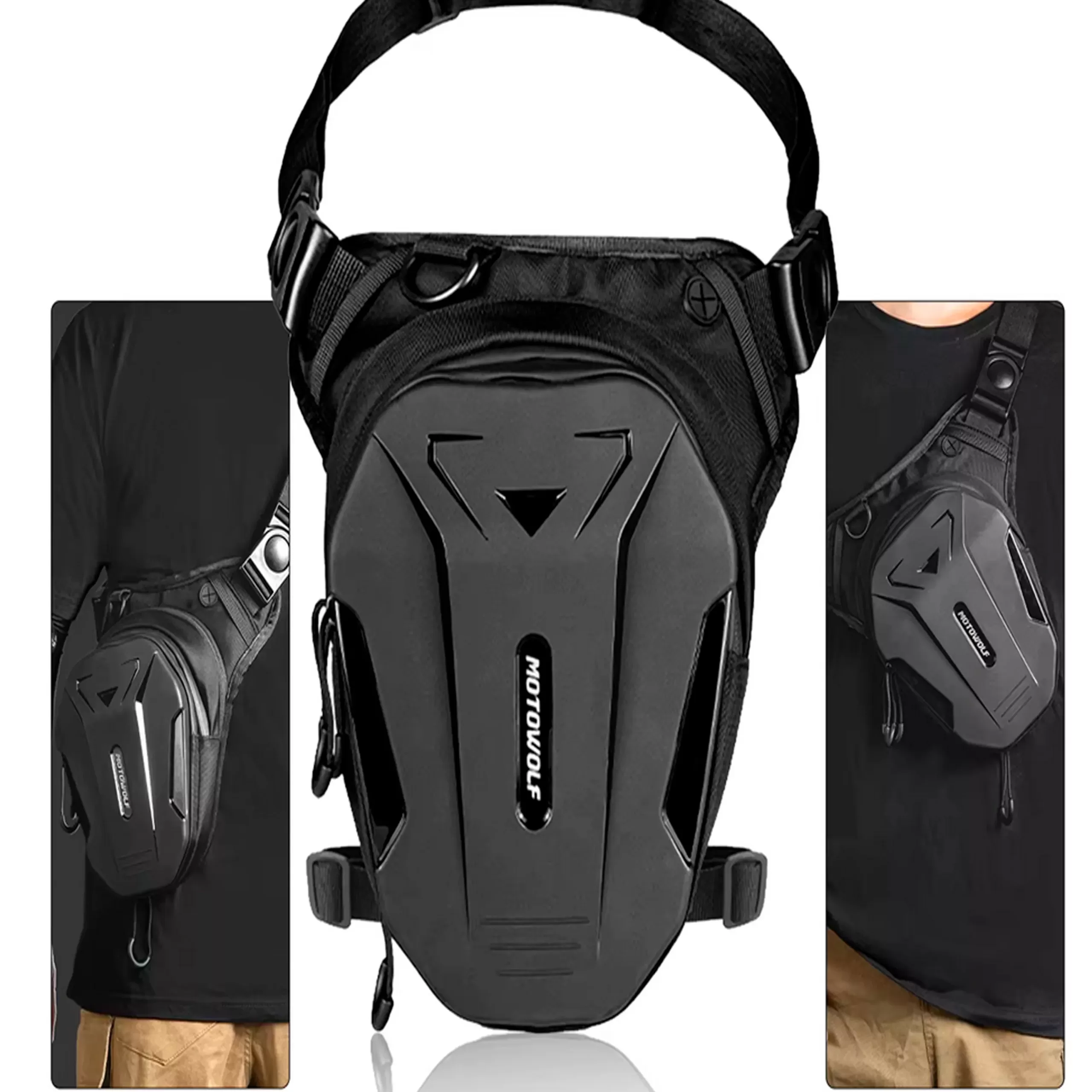 Bolso Muslero - Riñonera- Motowolf Semirigido - Imagen 4