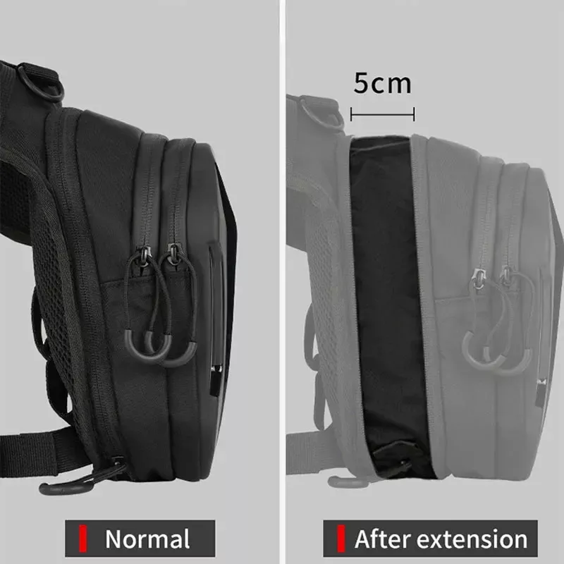 Bolso Muslero - Riñonera- Motowolf Semirigido - Imagen 7