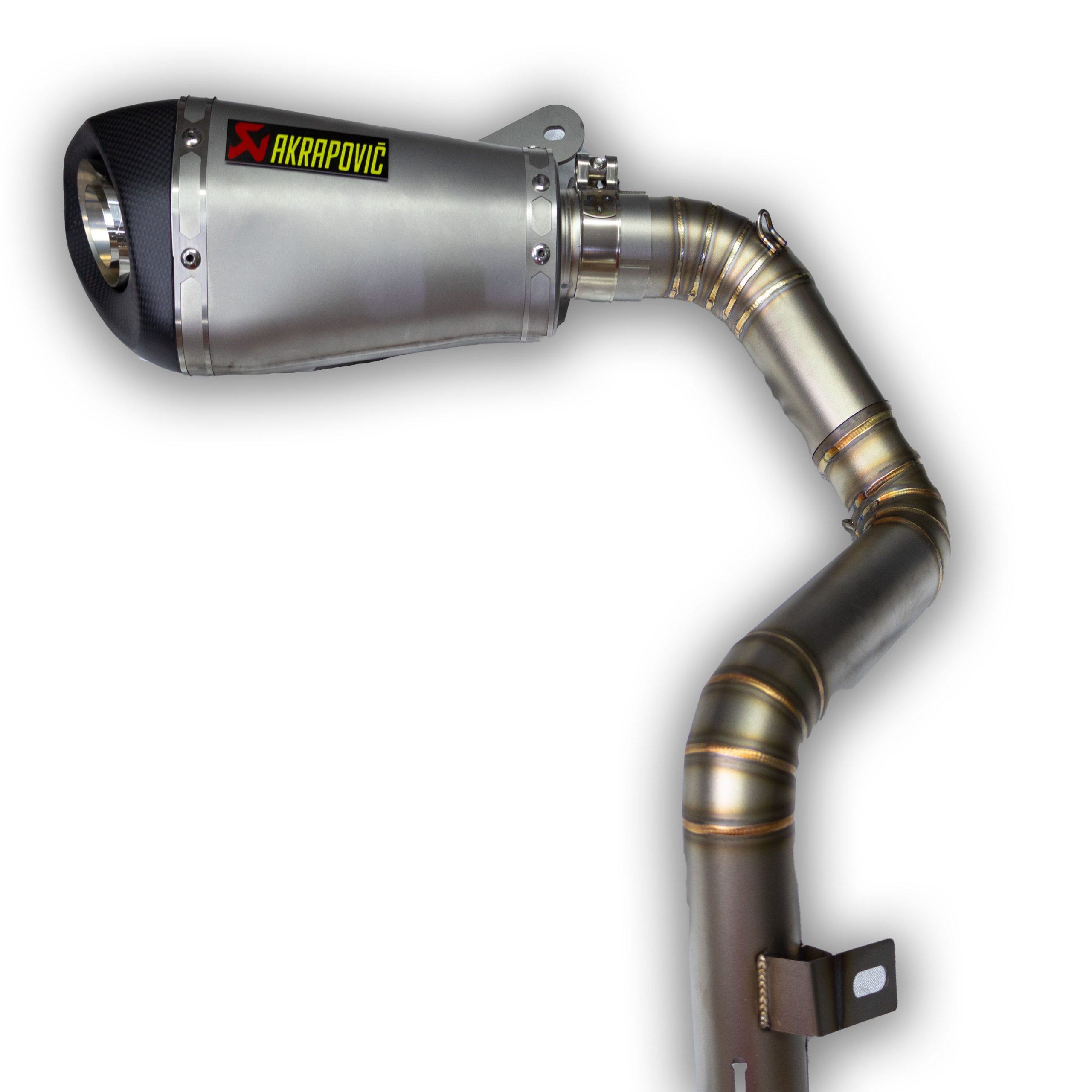 Escape Akrapovic - Punta Fibra de Carbono 30 cm + Curva - Imagen 8