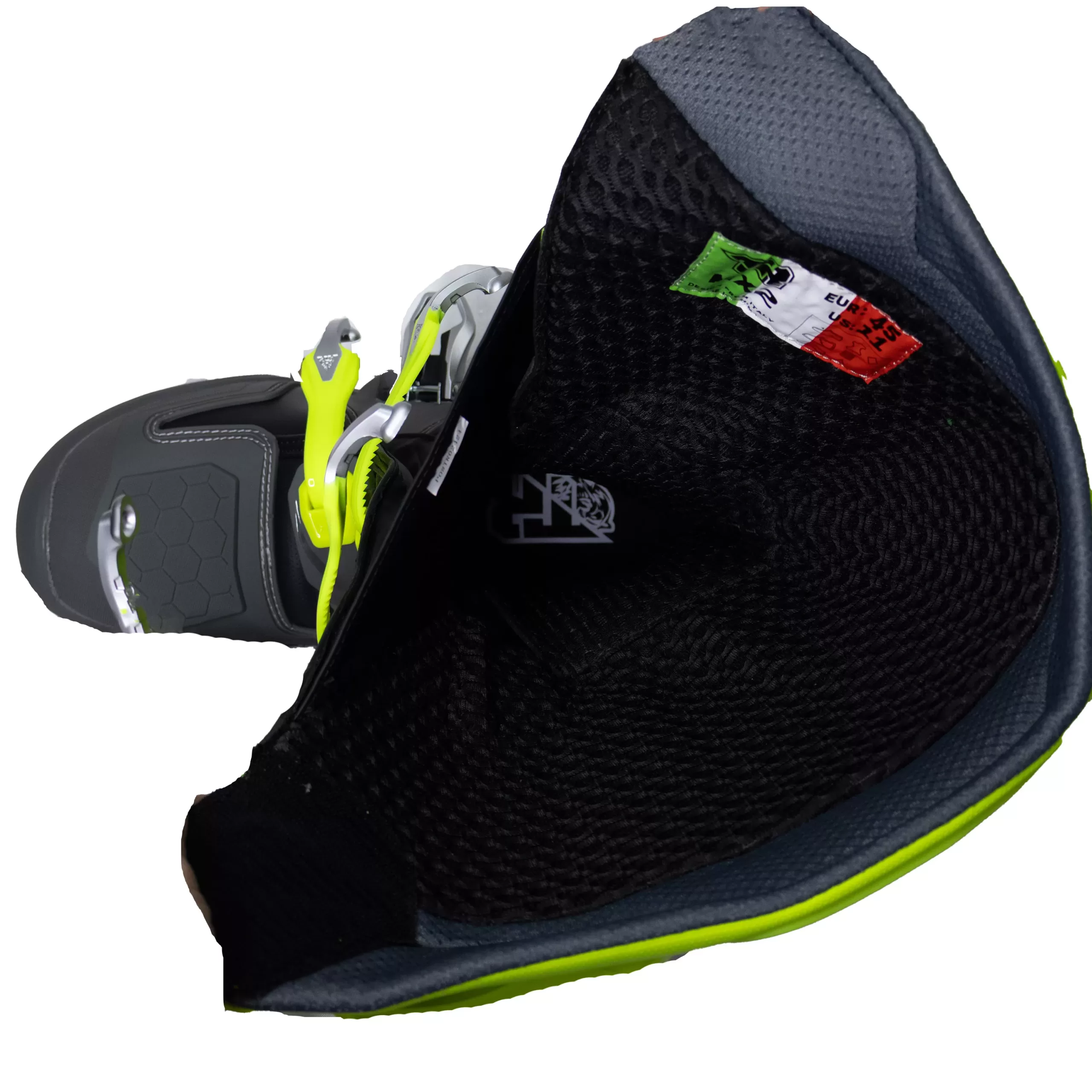 Botas Motocross Enduro Tiger Racing MX2 Pro - Gris/Amarillo - Imagen 5