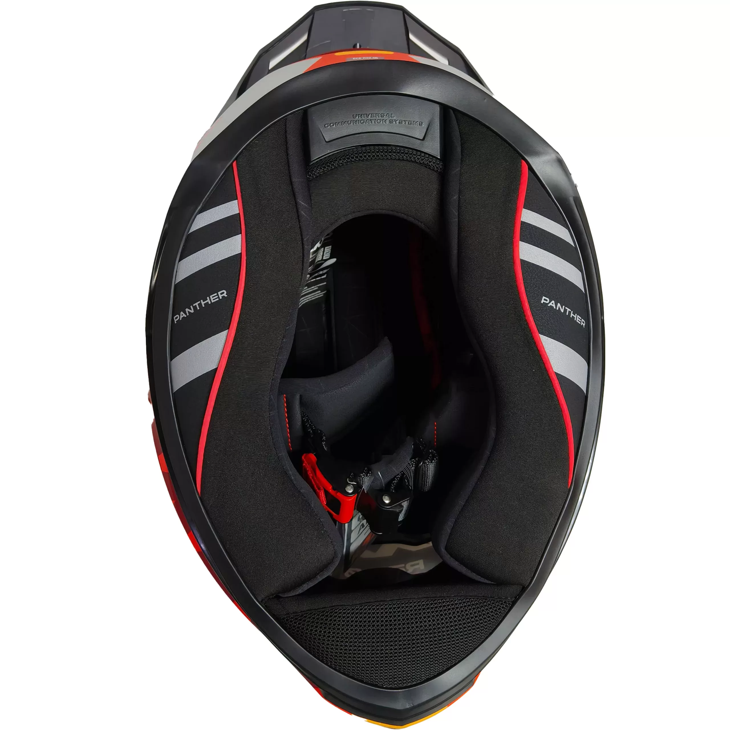 Casco Axxis Panther Flight - Gris/Naranja - Imagen 6