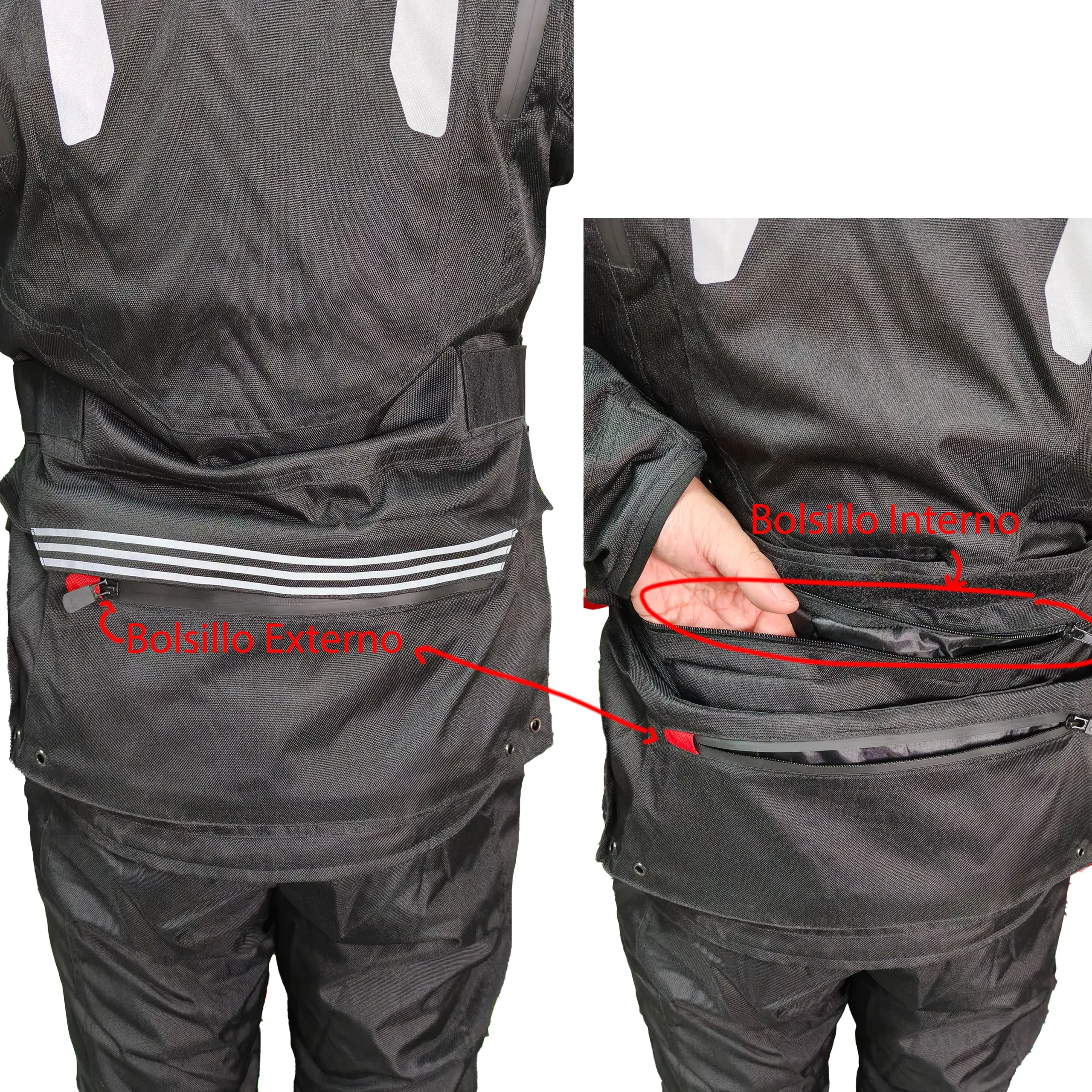 CAMPERA JYV RACE - ATLAS - 4 Estaciones - Negro - Imagen 7
