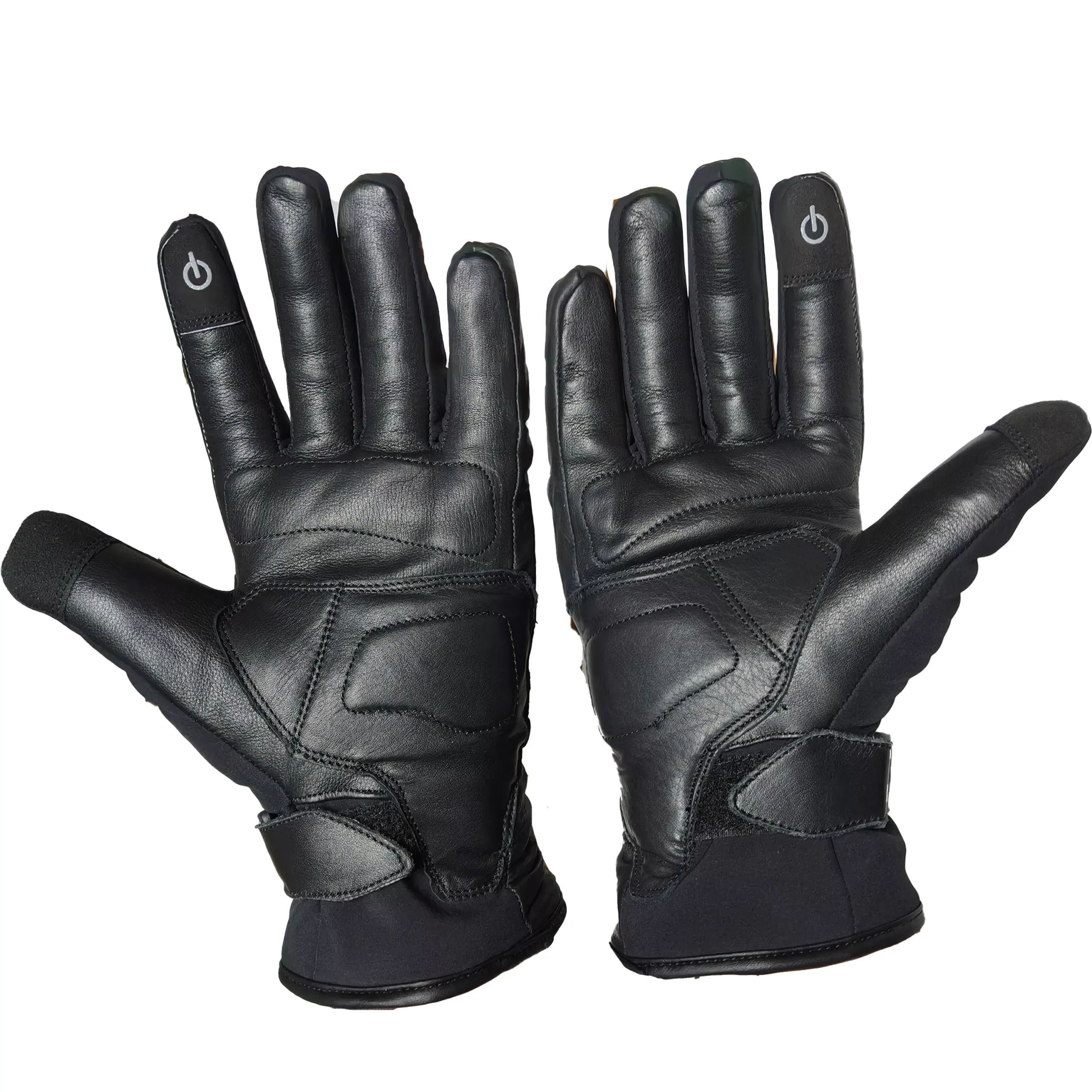 Guante de Invierno Drako - Cuero Negro - Imagen 3