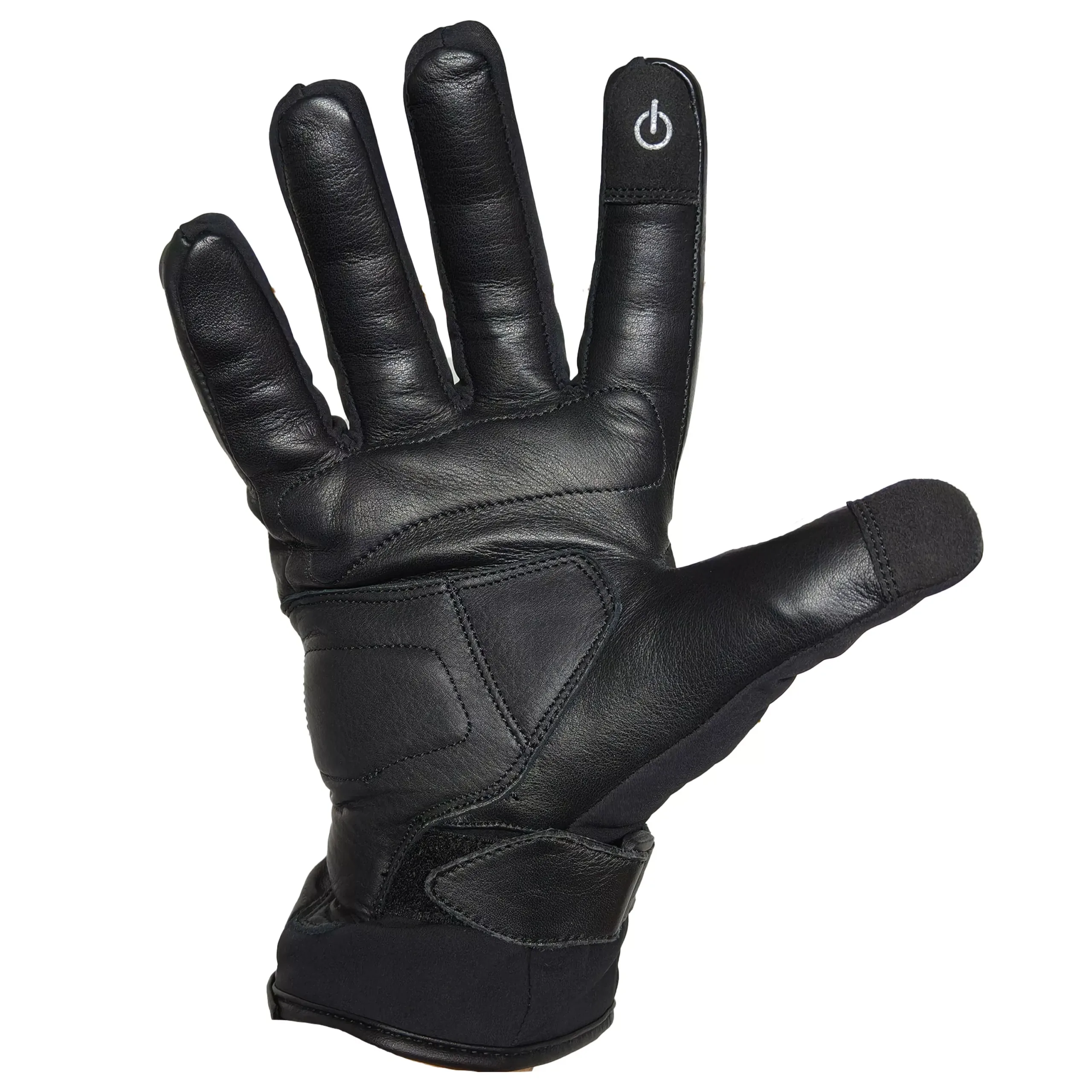 Guante de Invierno Drako - Cuero Negro - Imagen 5