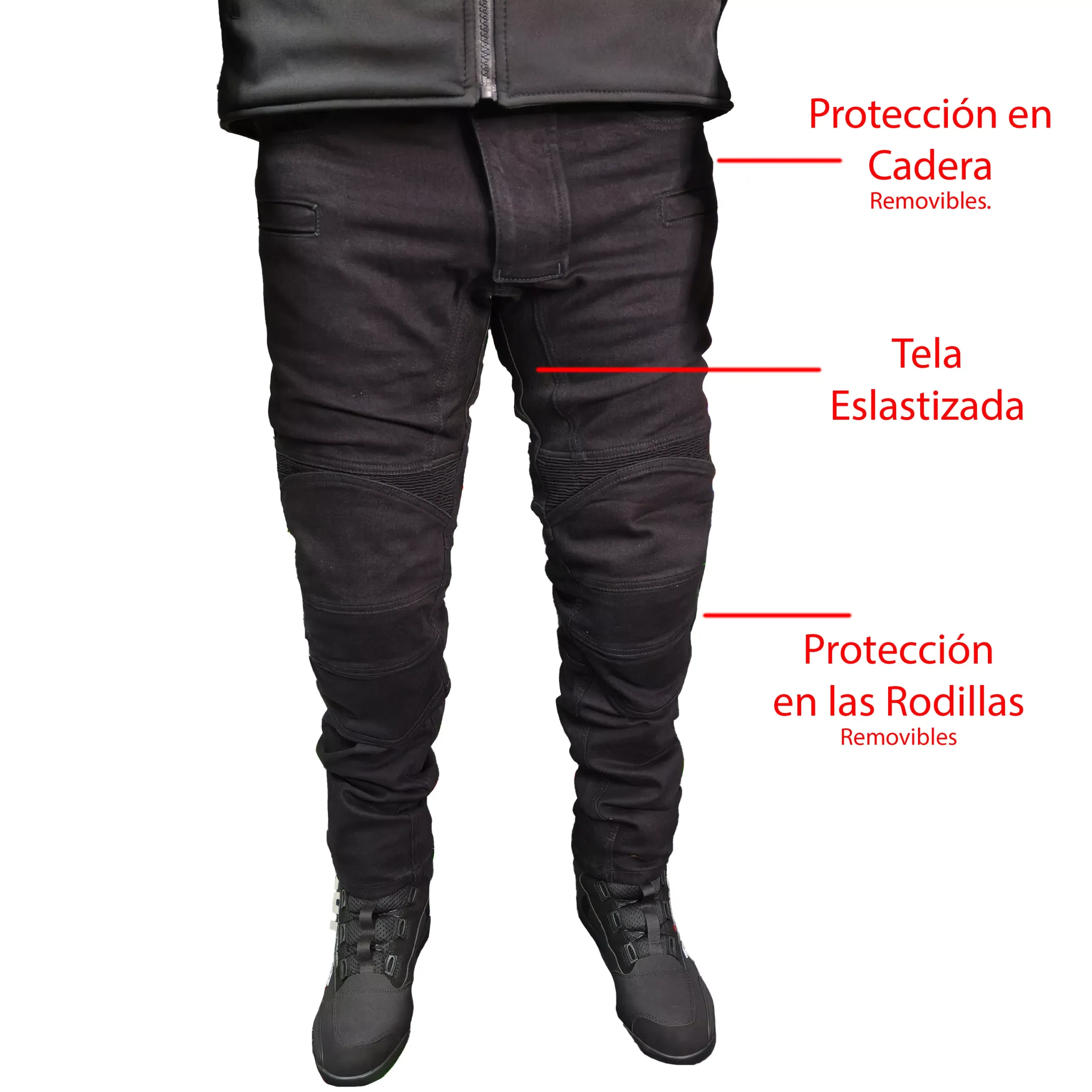 Jean con proteccion
