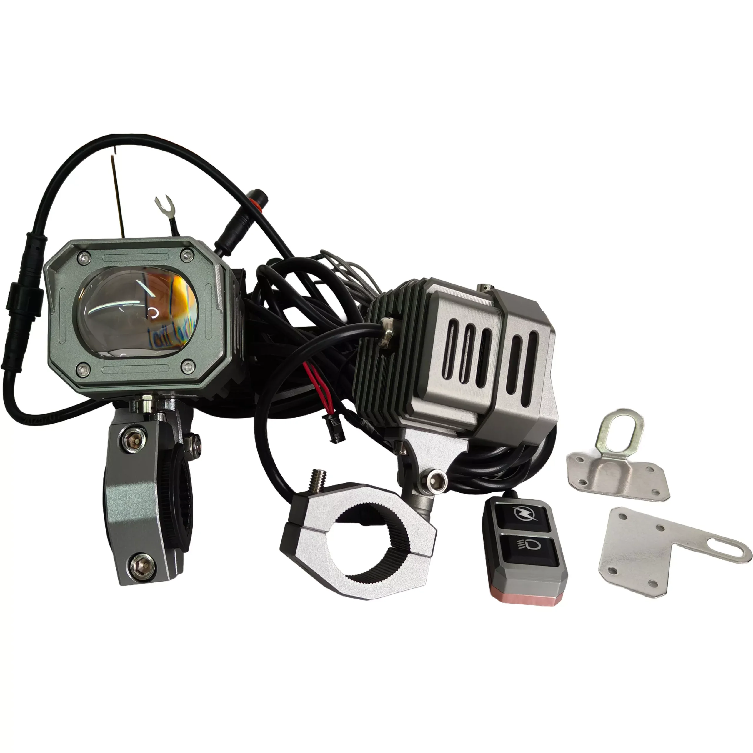 Kit X 2 Faros Led Auxiliar - 1 Lupa - Imagen 2