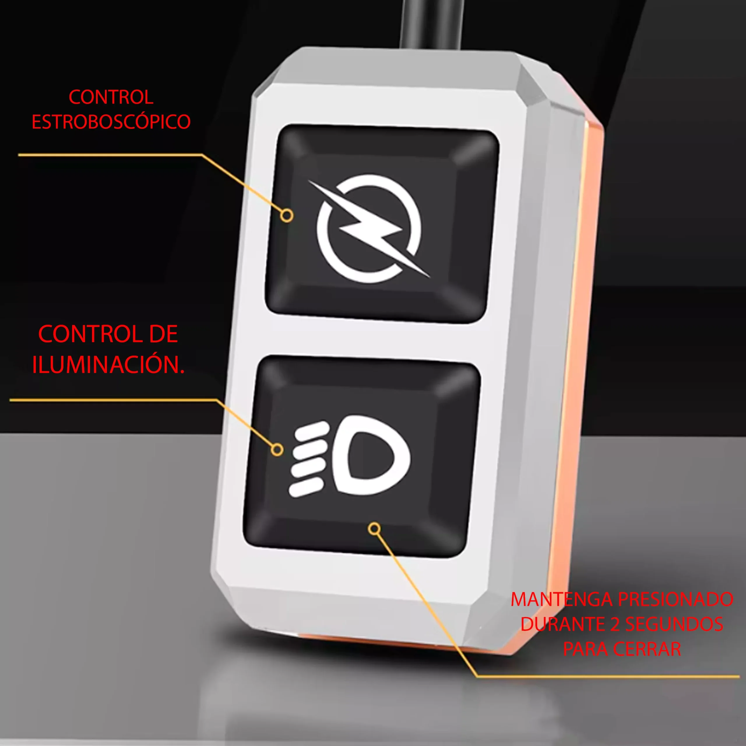 Kit X 2 Faros Led Auxiliar - 1 Lupa - Imagen 5