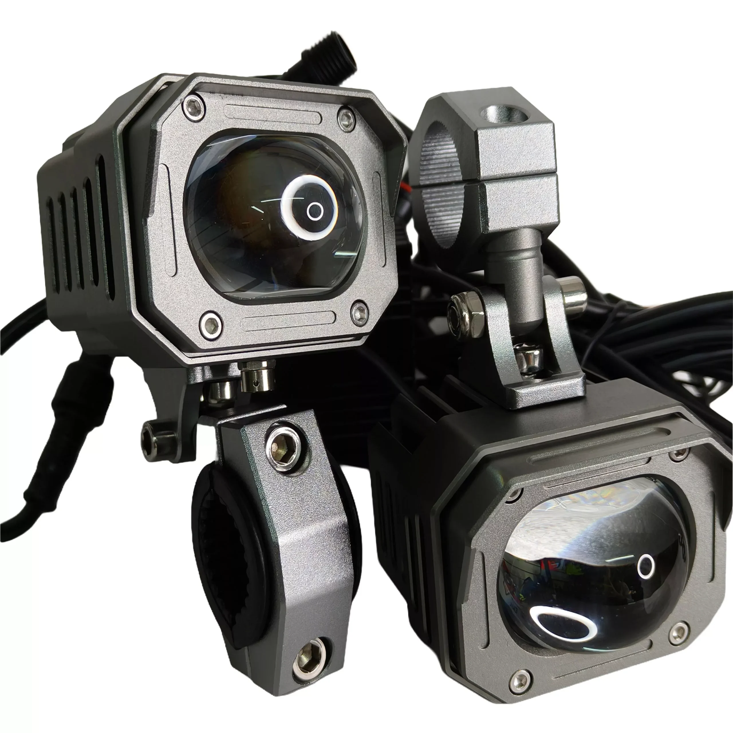 Kit X 2 Faros Led Auxiliar - 1 Lupa - Imagen 9