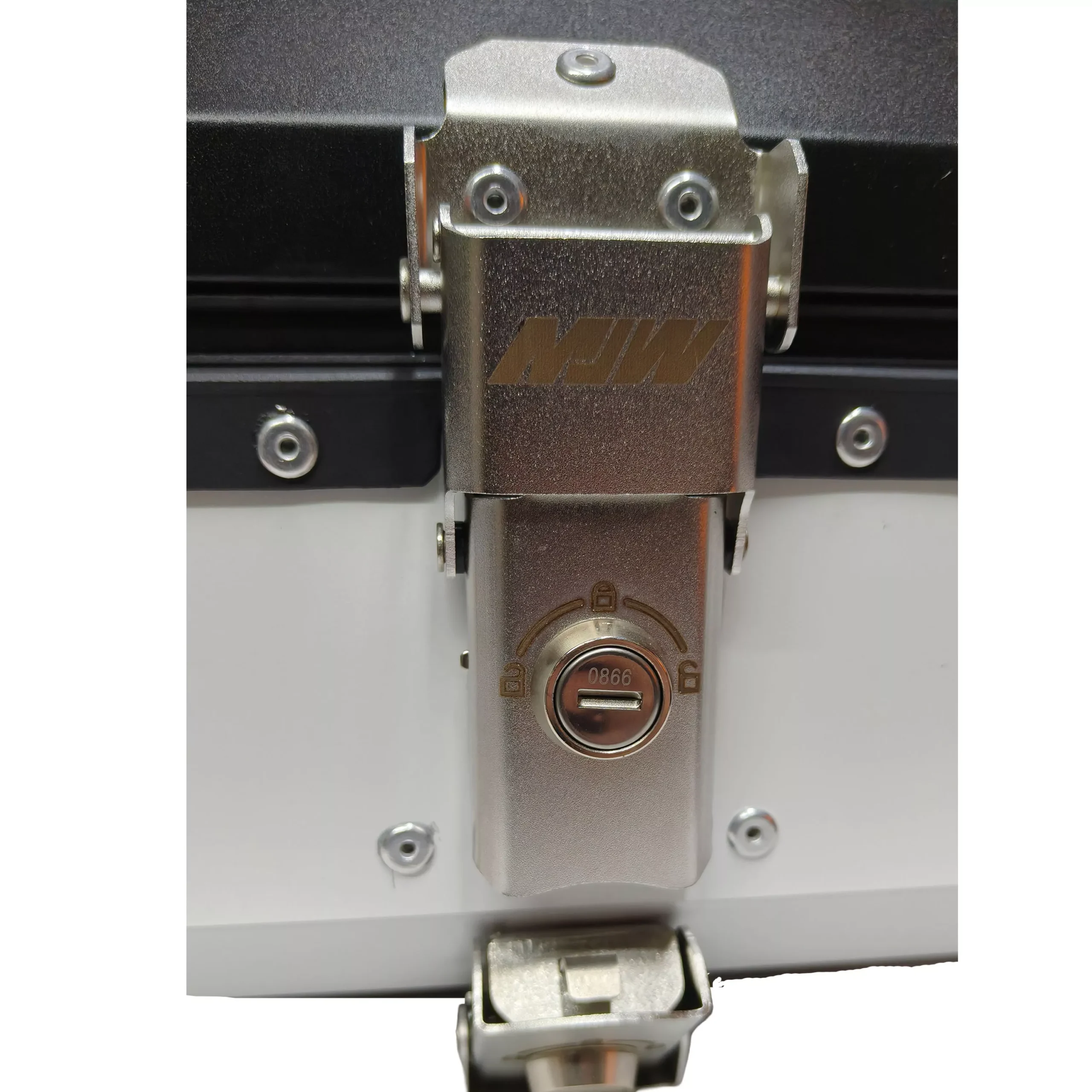 Baul Desmontable Aluminio 28L - Negro/Plata - Imagen 11