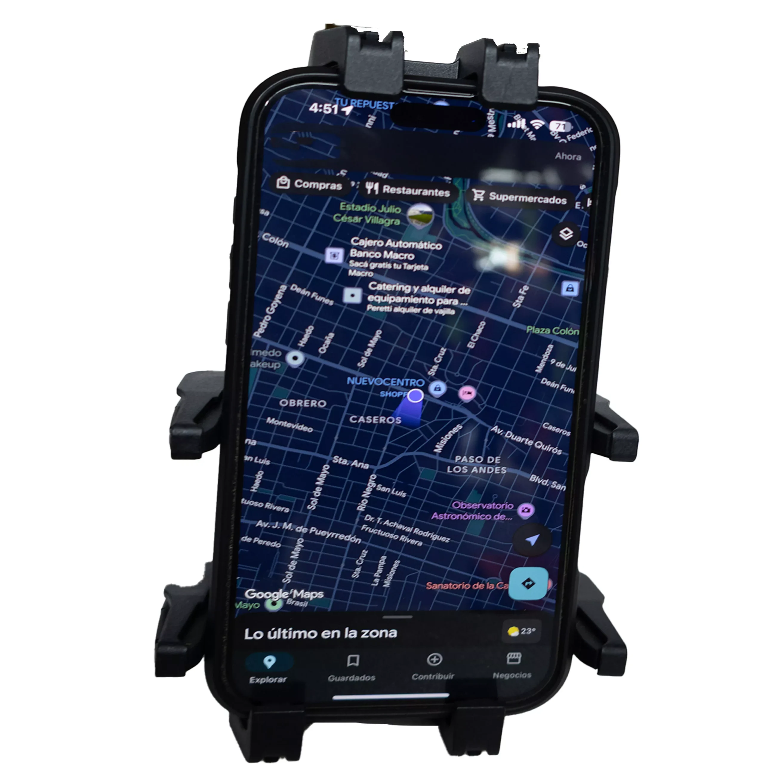 Soporte Para Celular Anti Vibración SG - Imagen 8