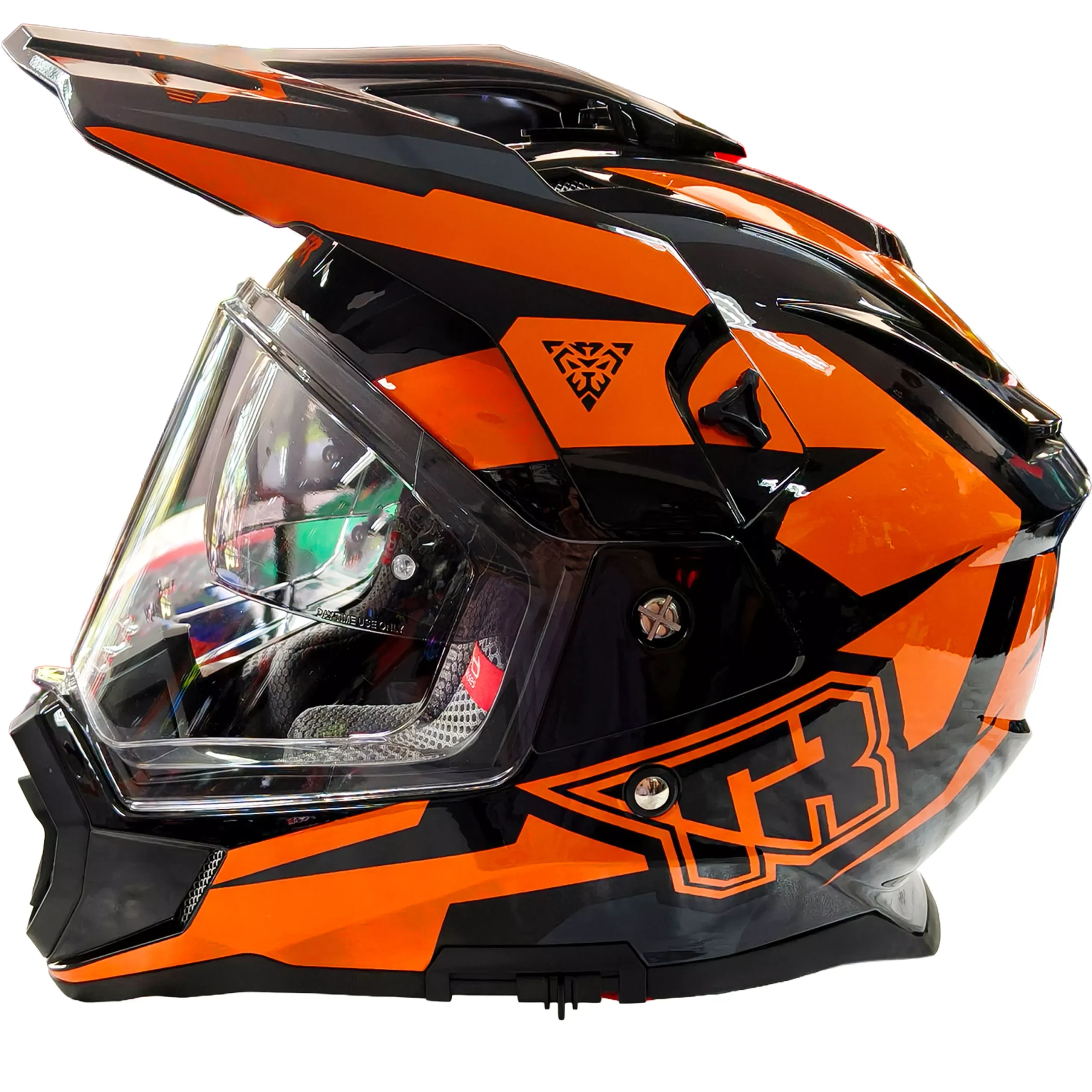Casco Enduro TR JT1 - Negro/Naranja - Imagen 2