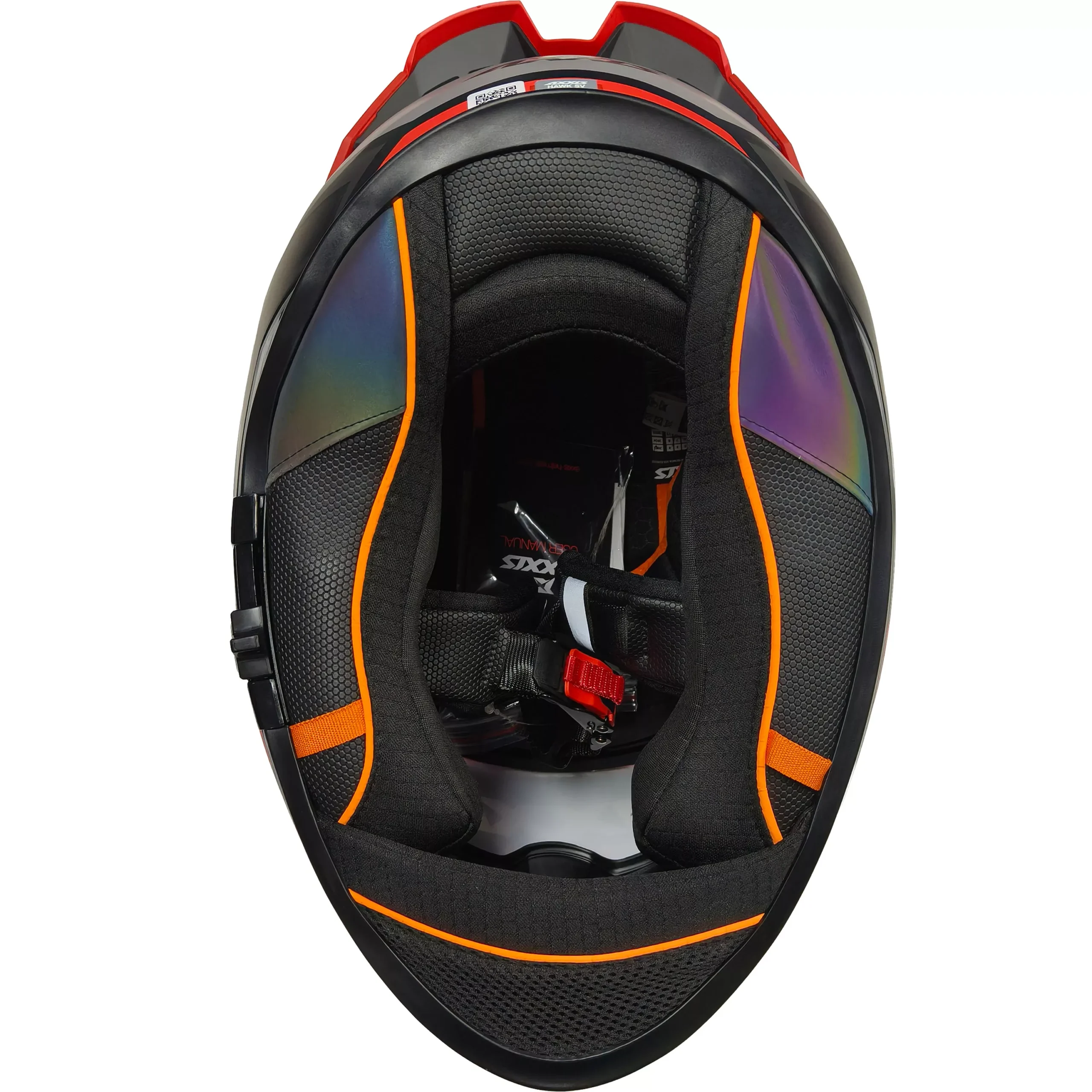 Casco Axxis Hawk SV EVO IXIL - Rojo - Imagen 2