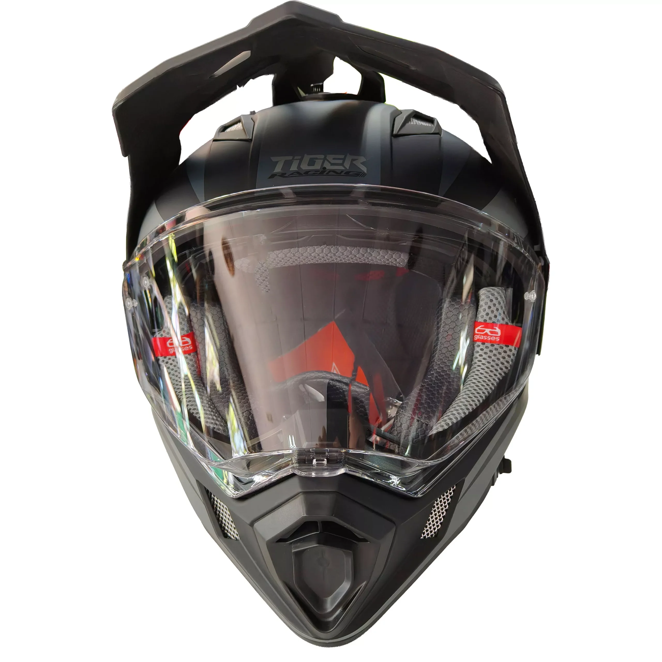 Casco Enduro TR JT1 - Negro/Gris - Imagen 2