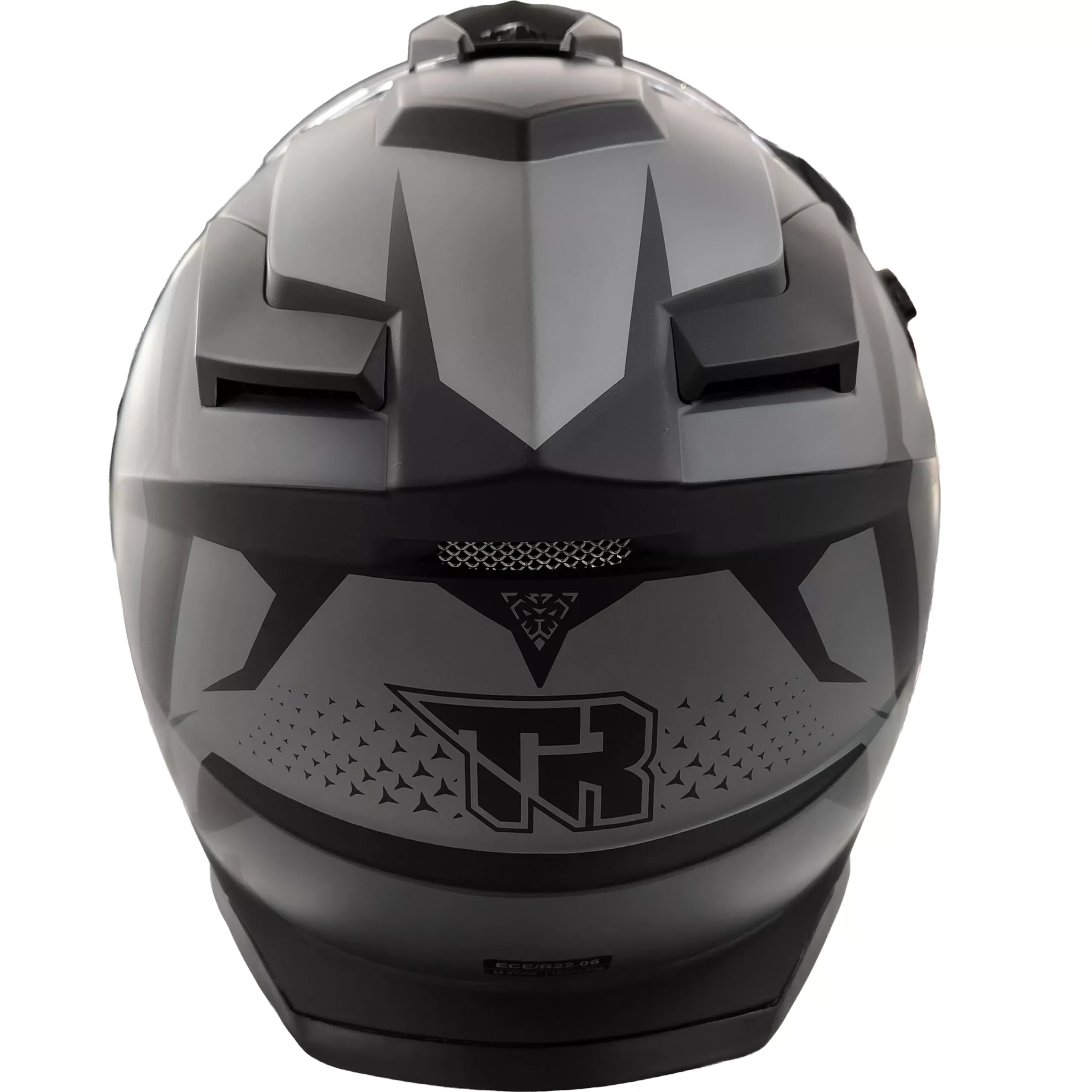 Casco Enduro TR JT1 - Negro/Gris - Imagen 4