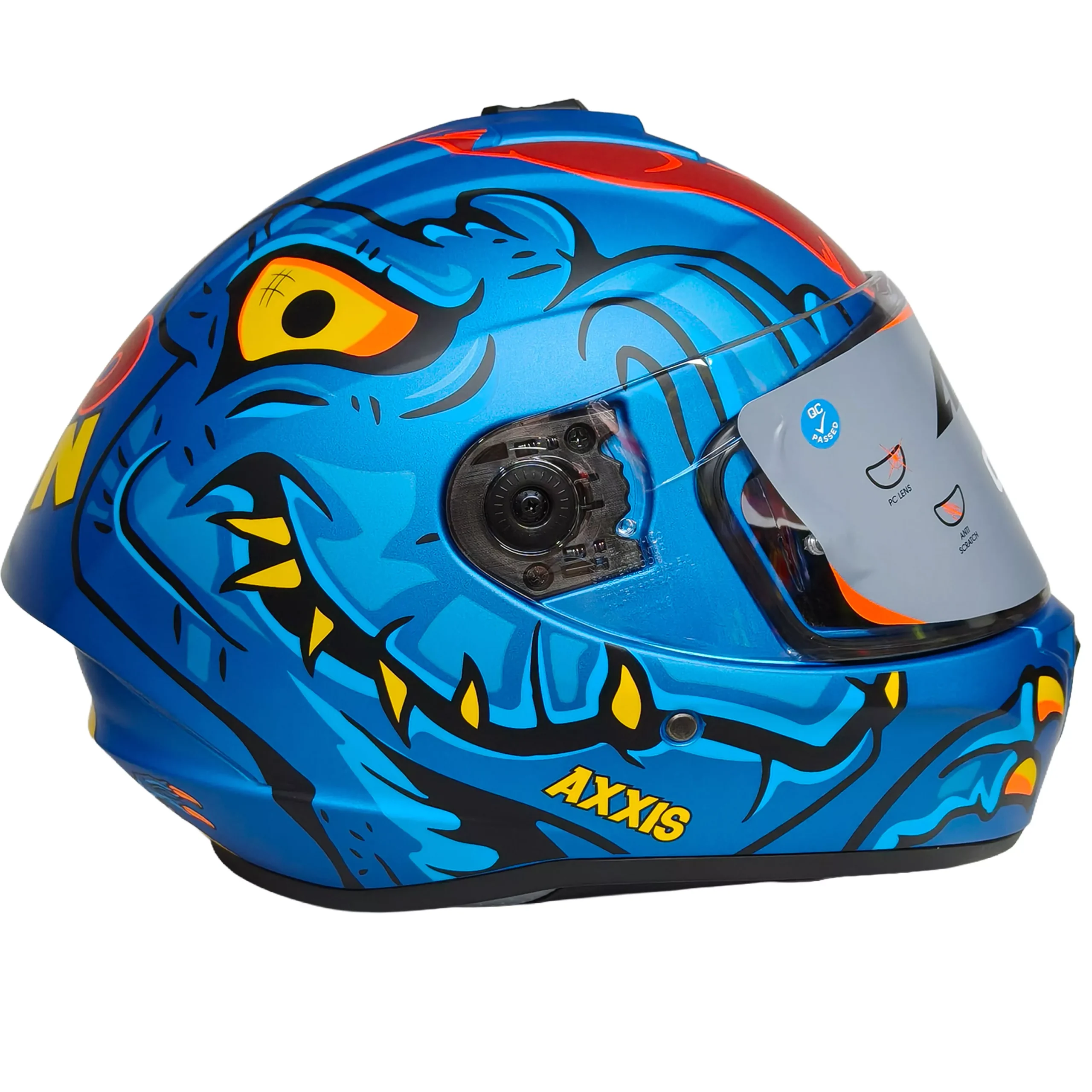 Casco Axxis Draken Dinotoon - Celeste - Imagen 7