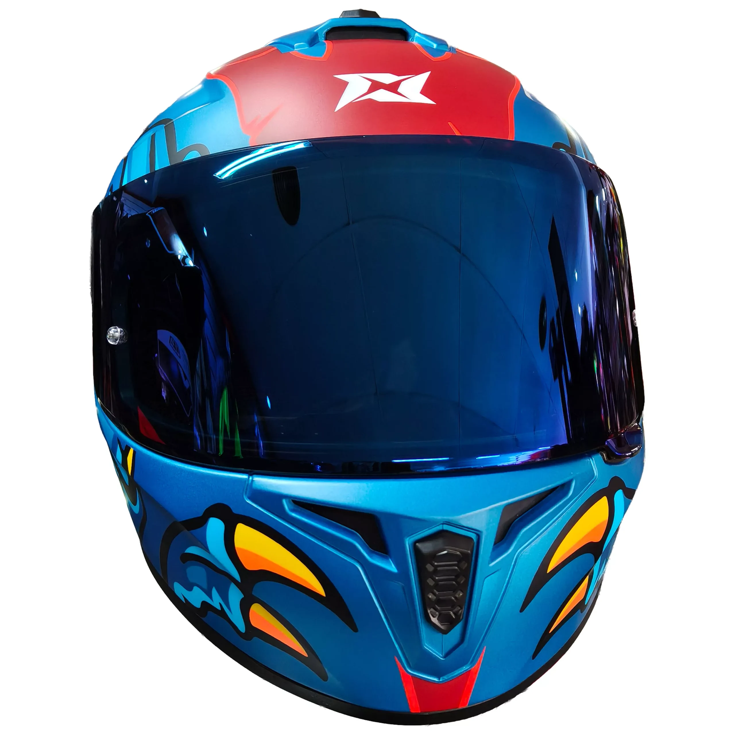 Casco Axxis Draken Dinotoon - Celeste - Imagen 2