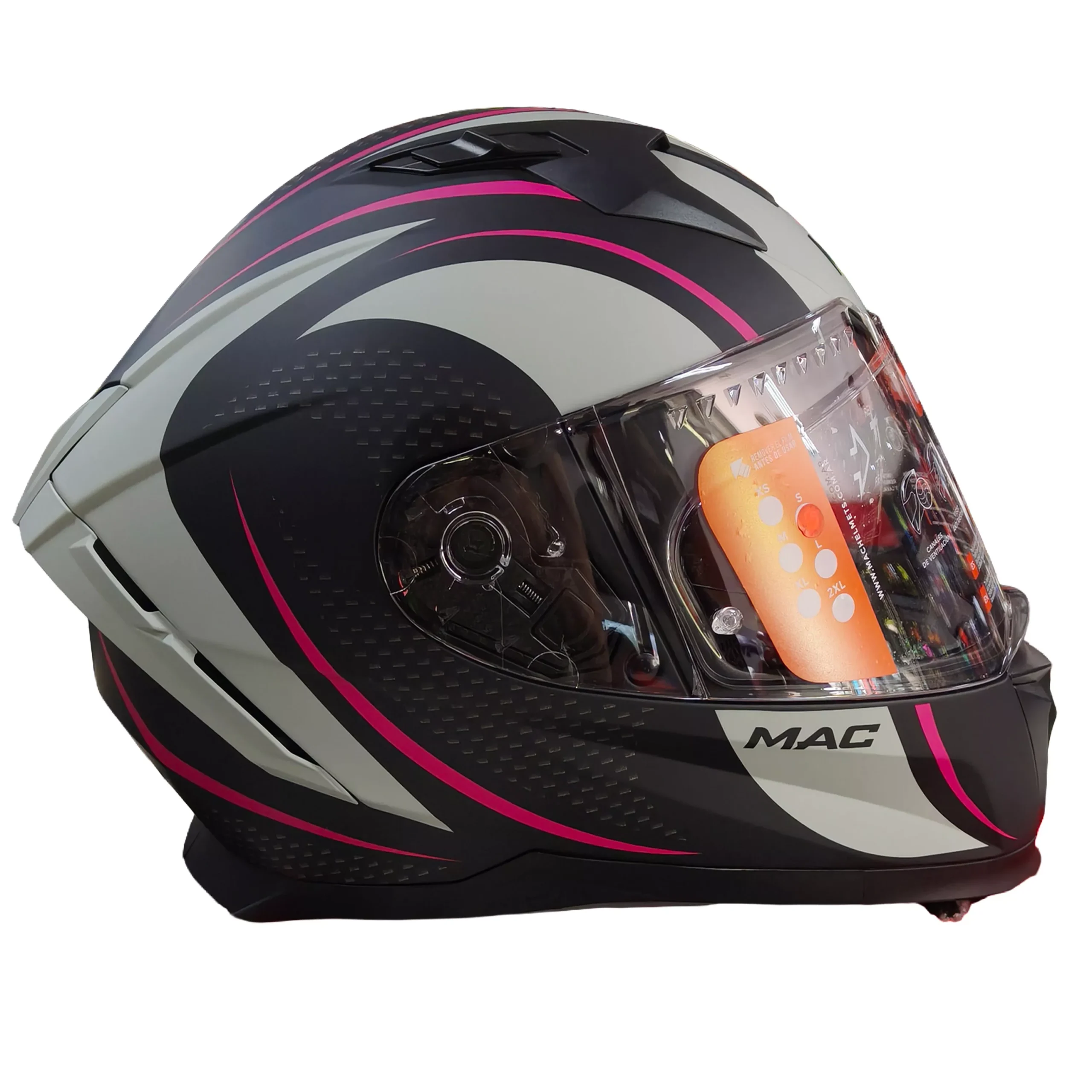 Casco Mac Force Cirkus Rosa - Imagen 6
