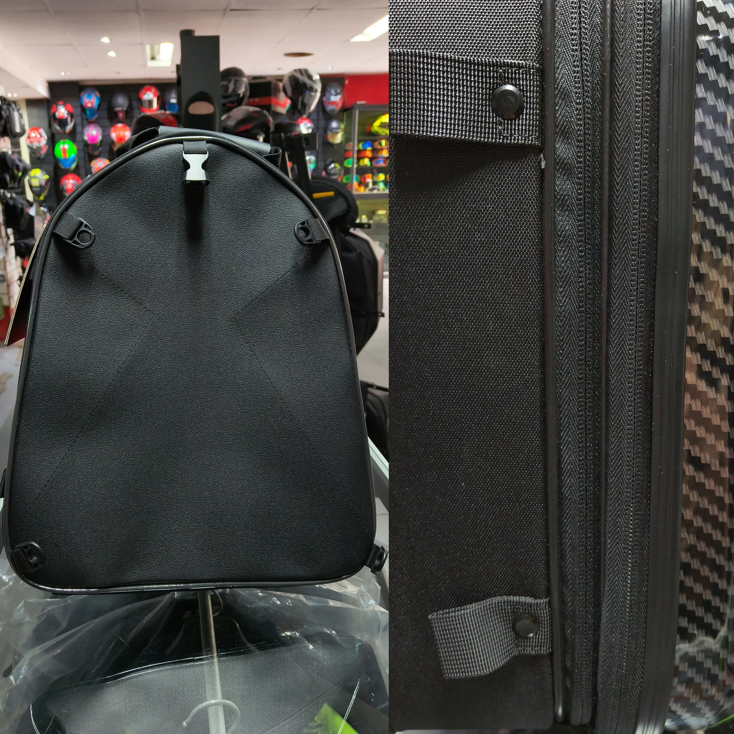 Bolso de Cola - Mochila Simil Carbono - 113 MC - Imagen 5
