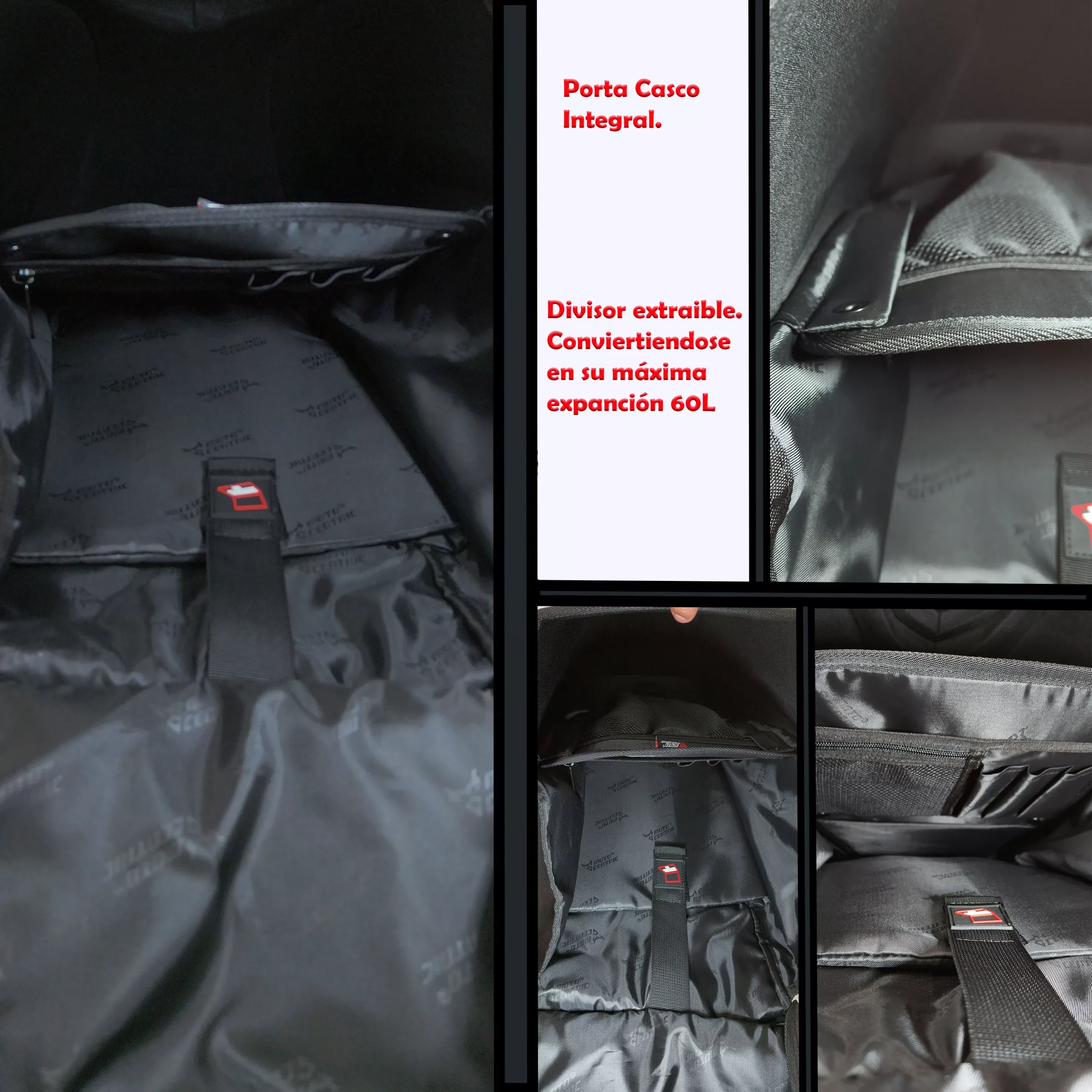Mochila Semi Rigida Motocentric 30L - 0139 - Imagen 10