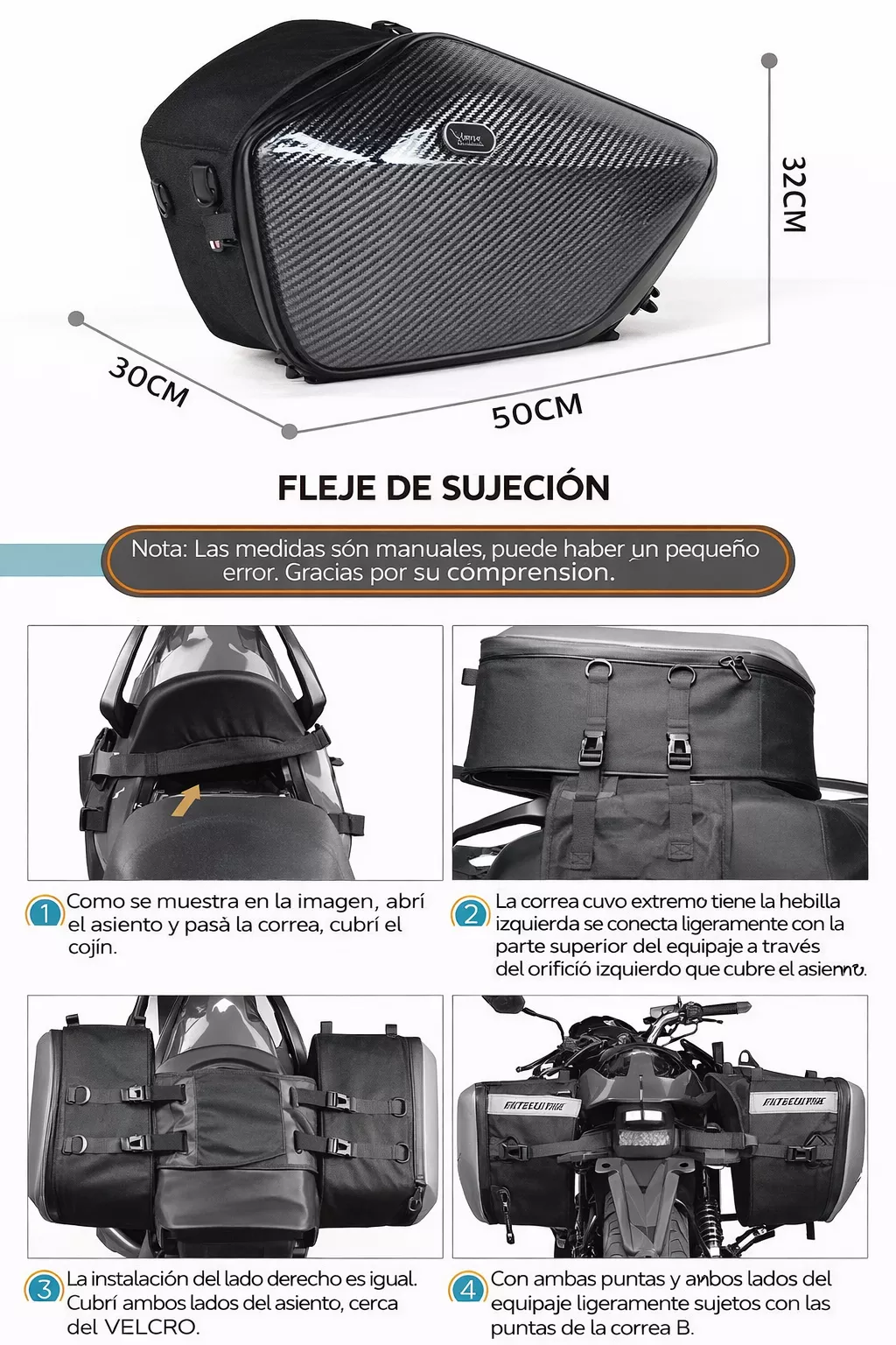 Alforjas Para Moto - Motocentric -0128 - Imagen 9