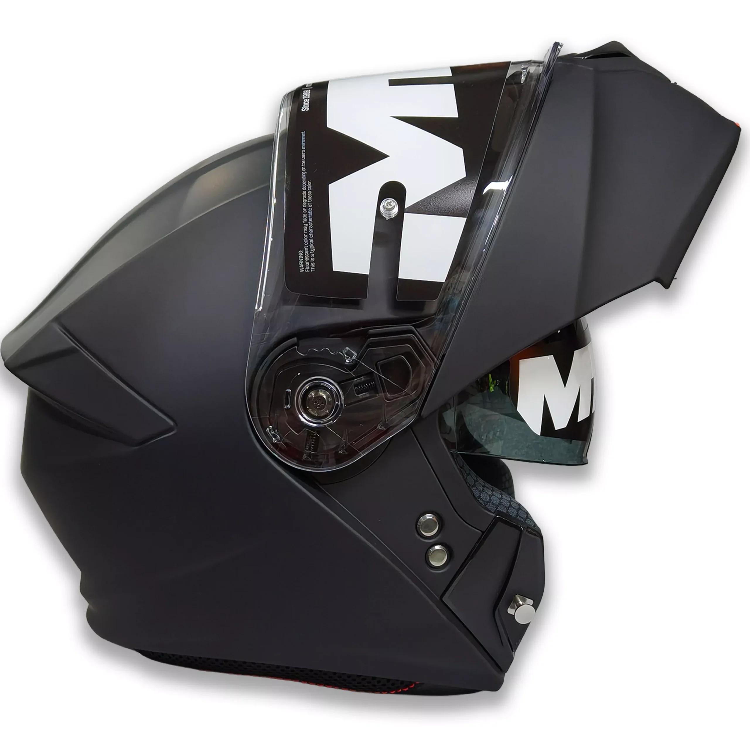 CASCO MT Rebatible Genesis Negro - Imagen 7